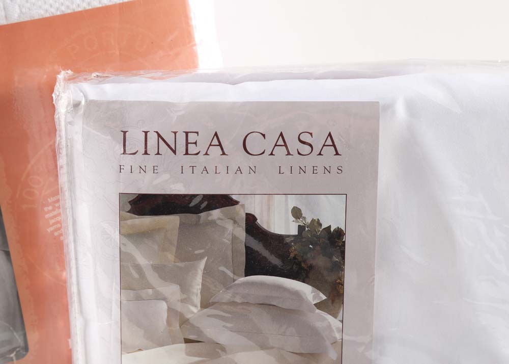 Sferra Bros. Matelasse and Egyptian Cotton King Bedding Set