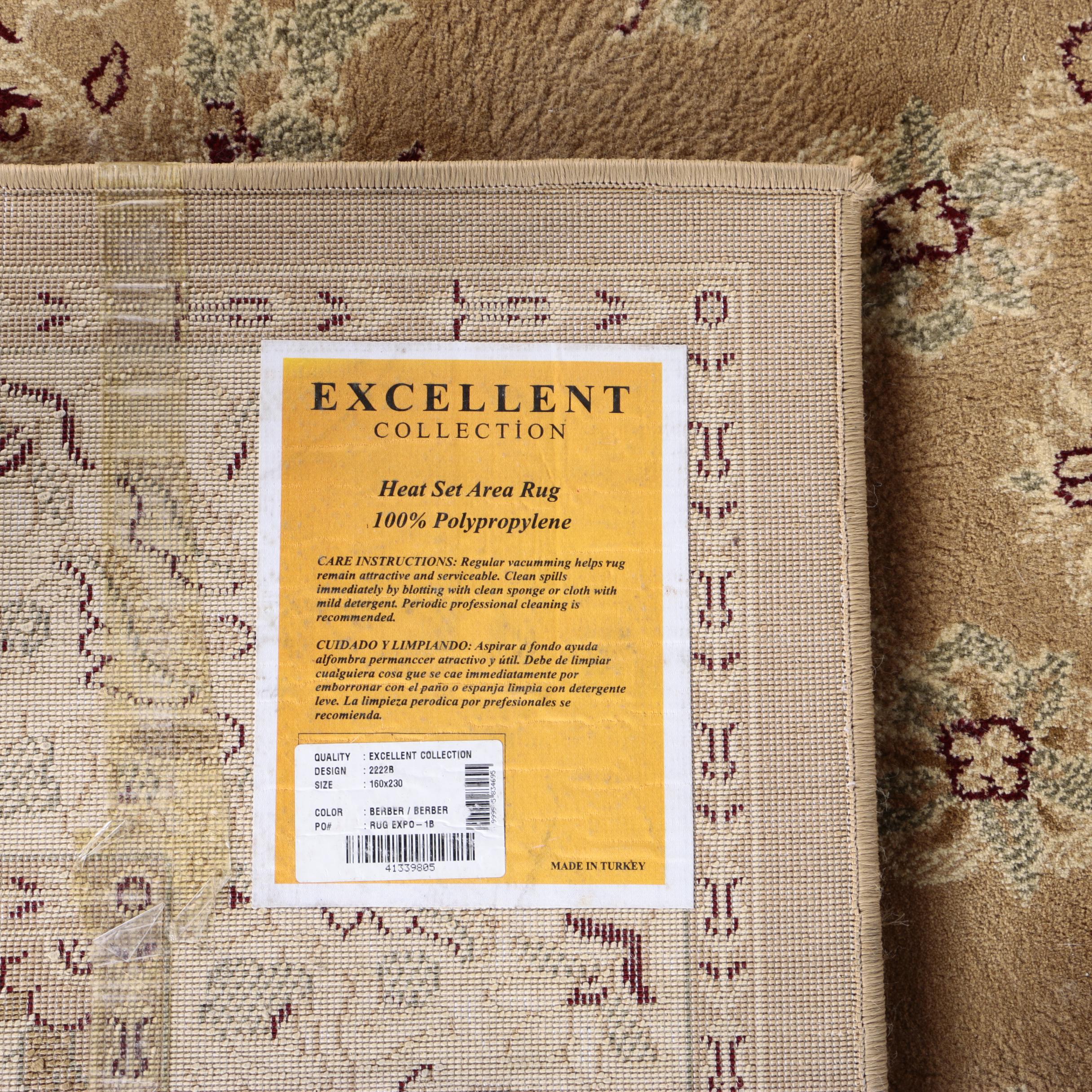 Large Power-Loomed Turkish "Excellent Collection" Area Rug