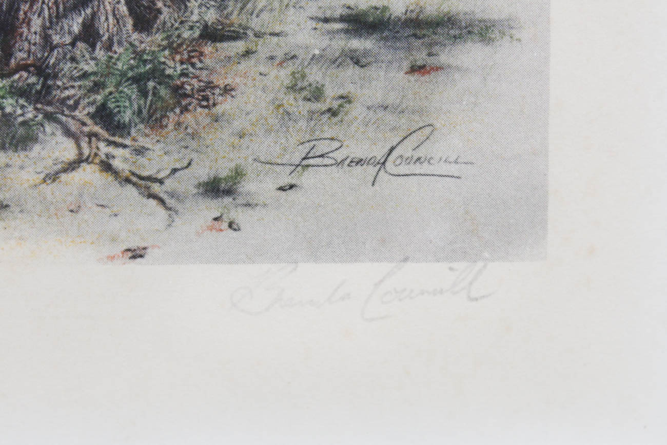 Pair of Brenda Councill Etchings