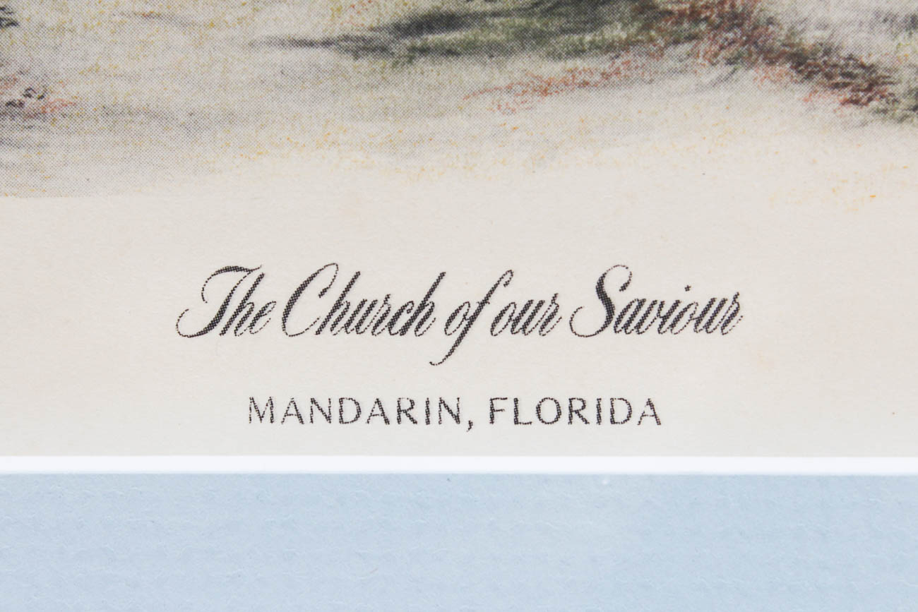 Pair of Brenda Councill Etchings