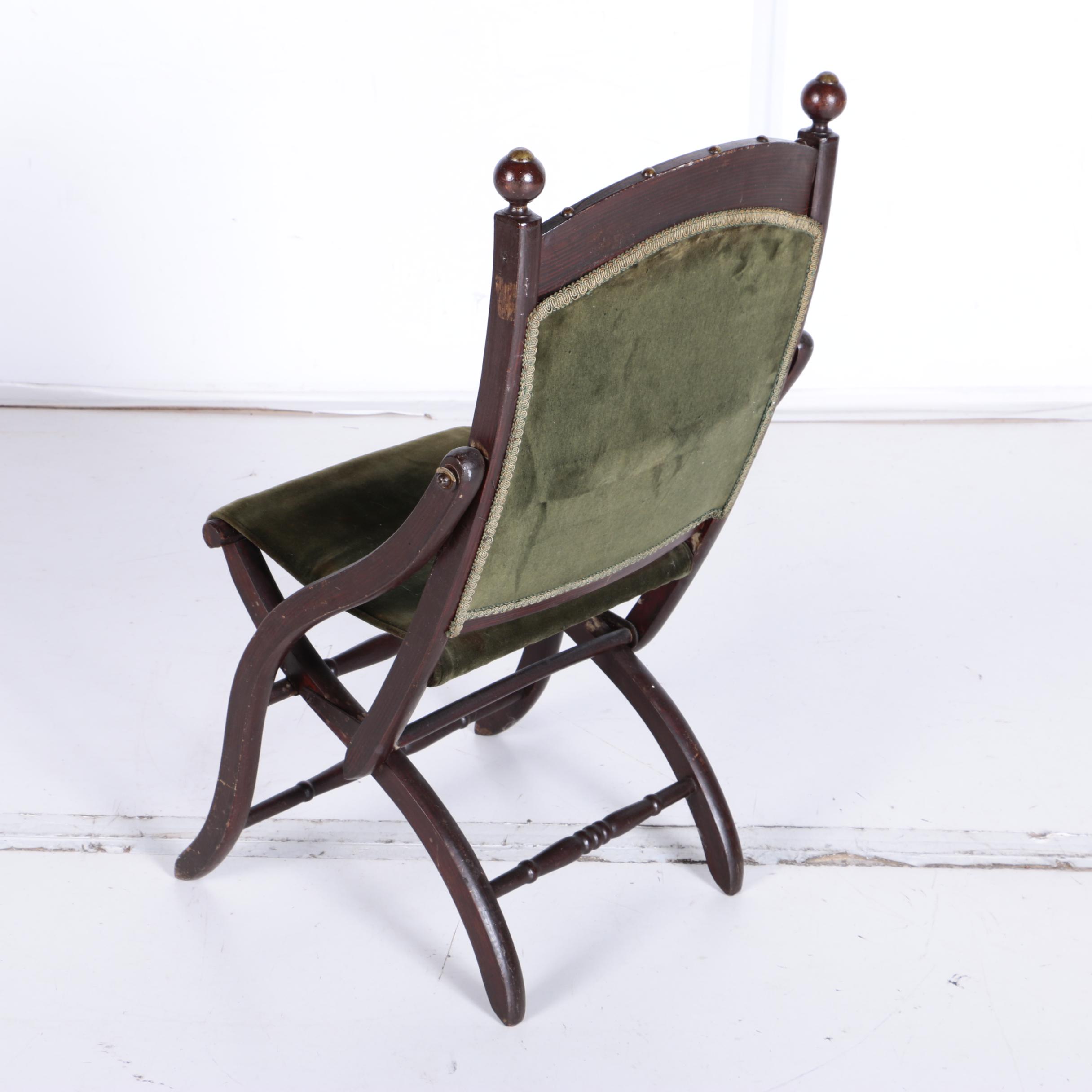 Vintage Victorian Style Folding Chair