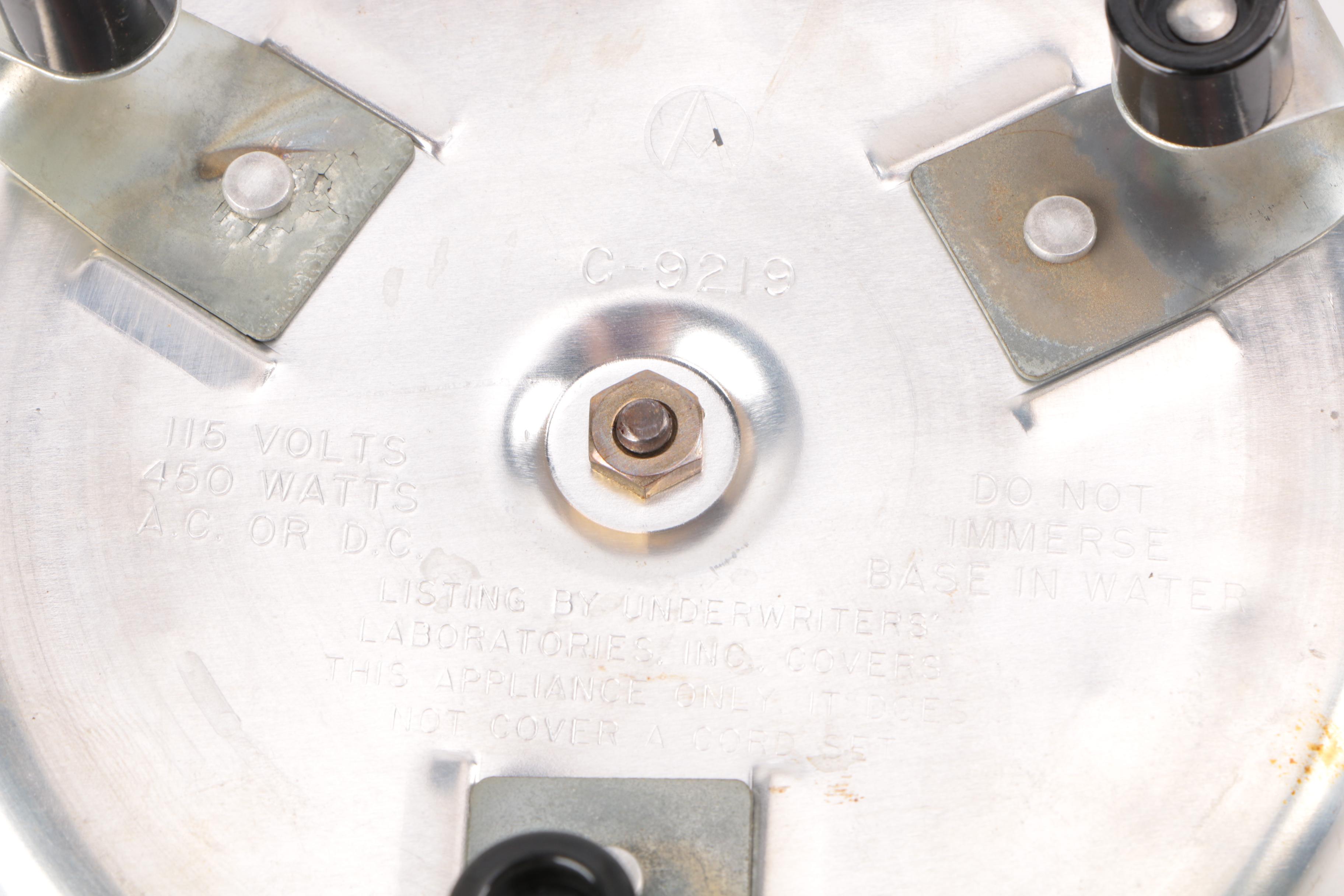 Vintage Two-Quart Electric Corn Popper