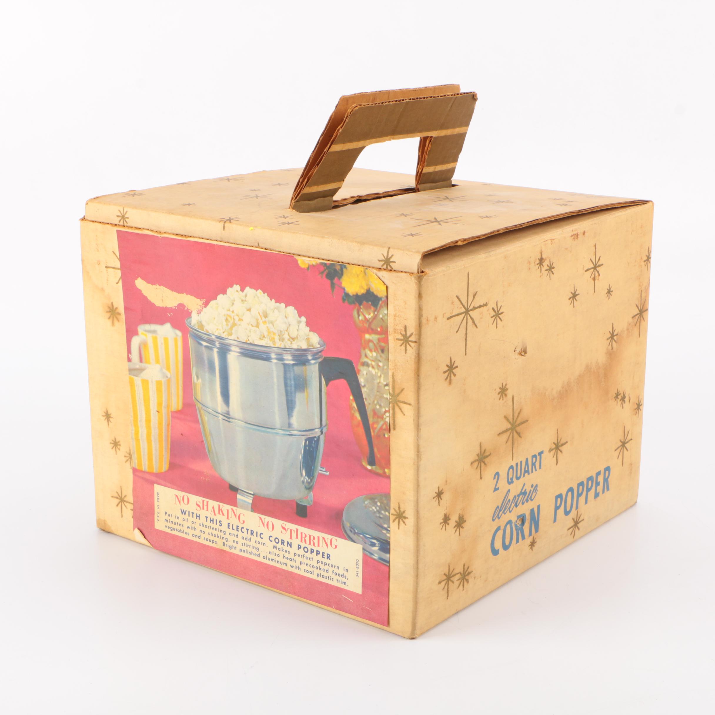 Vintage Two-Quart Electric Corn Popper