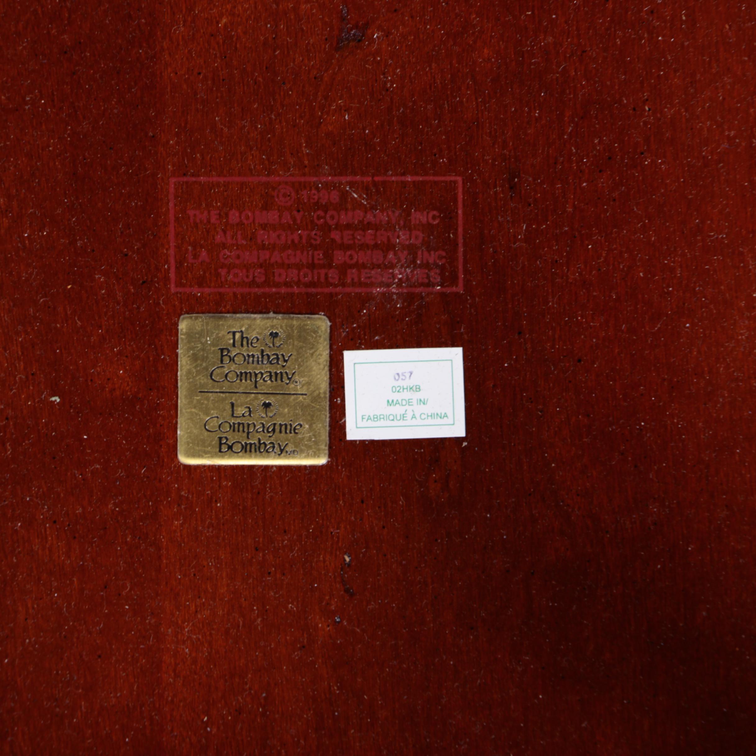 Queen Anne Style Side Tables by The Bombay Company