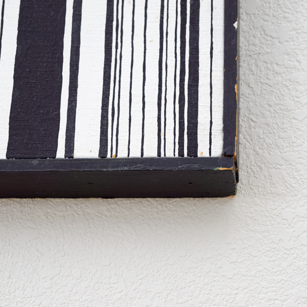 Original Abstract Striped Painting