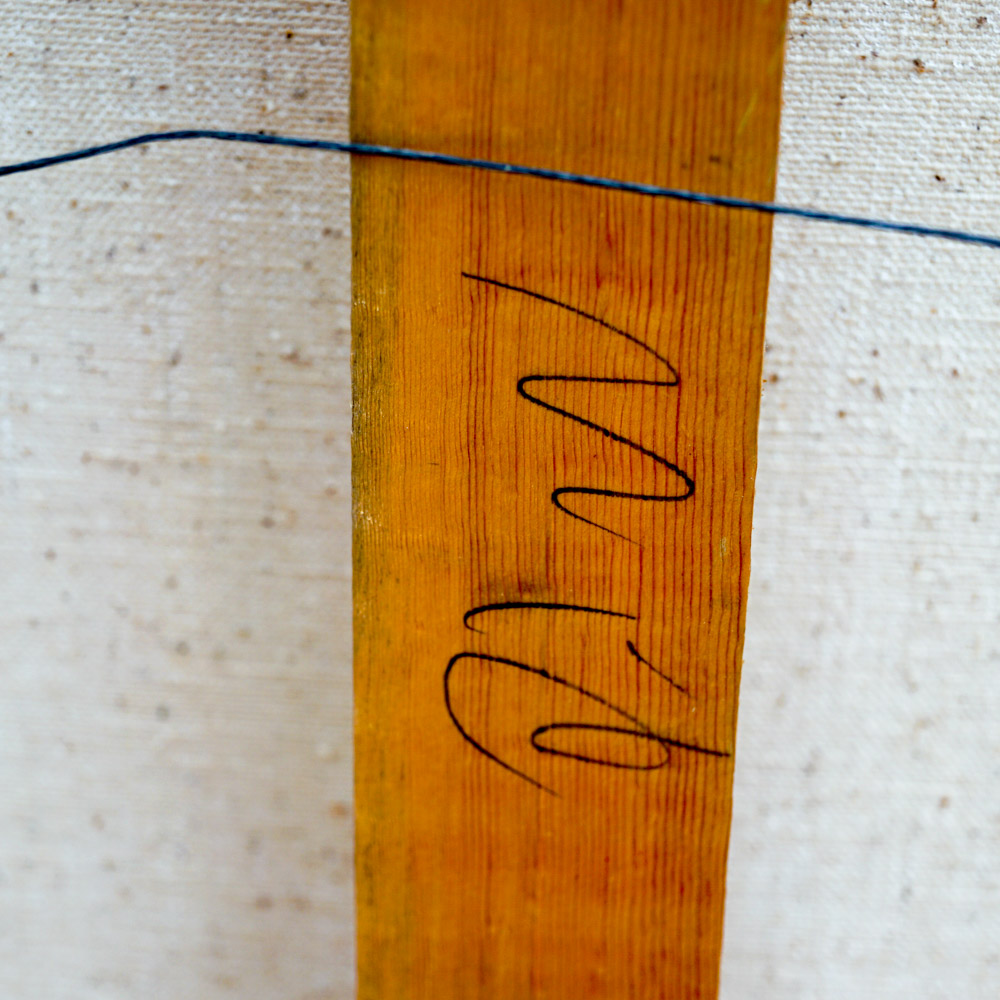 Original Abstract Striped Painting