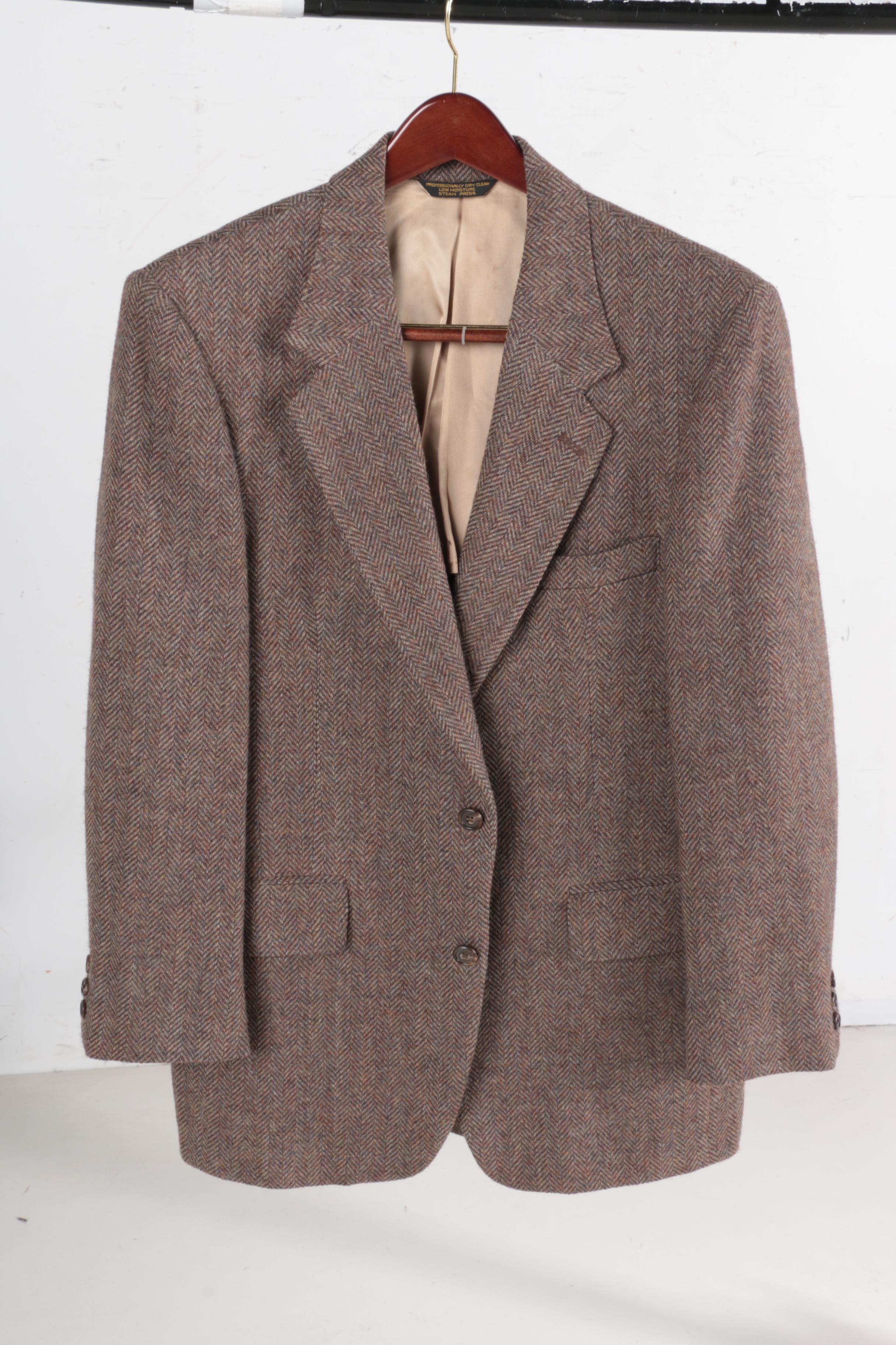 Men's Vintage Sport Coats Including Pierre Cardin