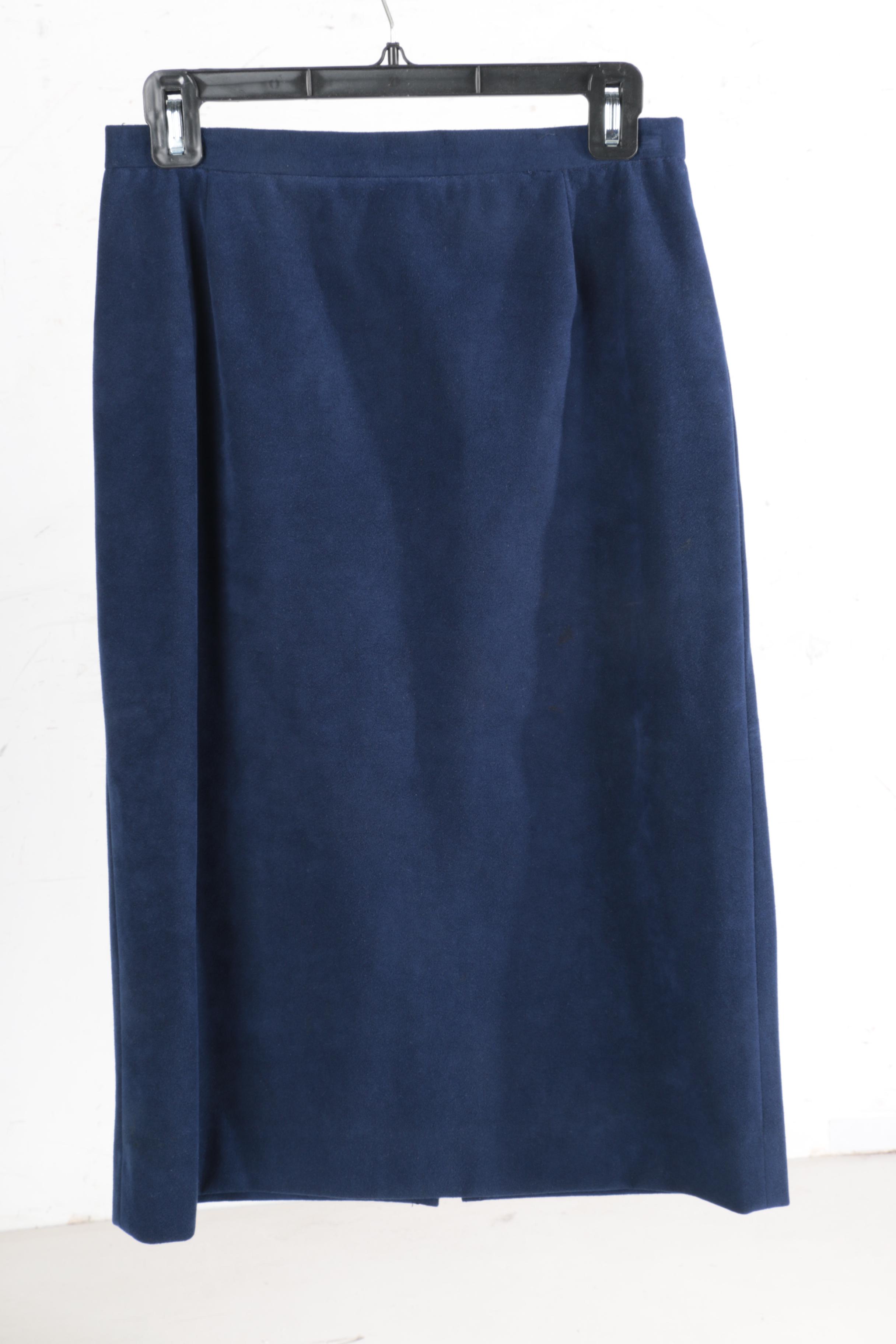 Women's Vintage Ultra Suede Skirt Suits