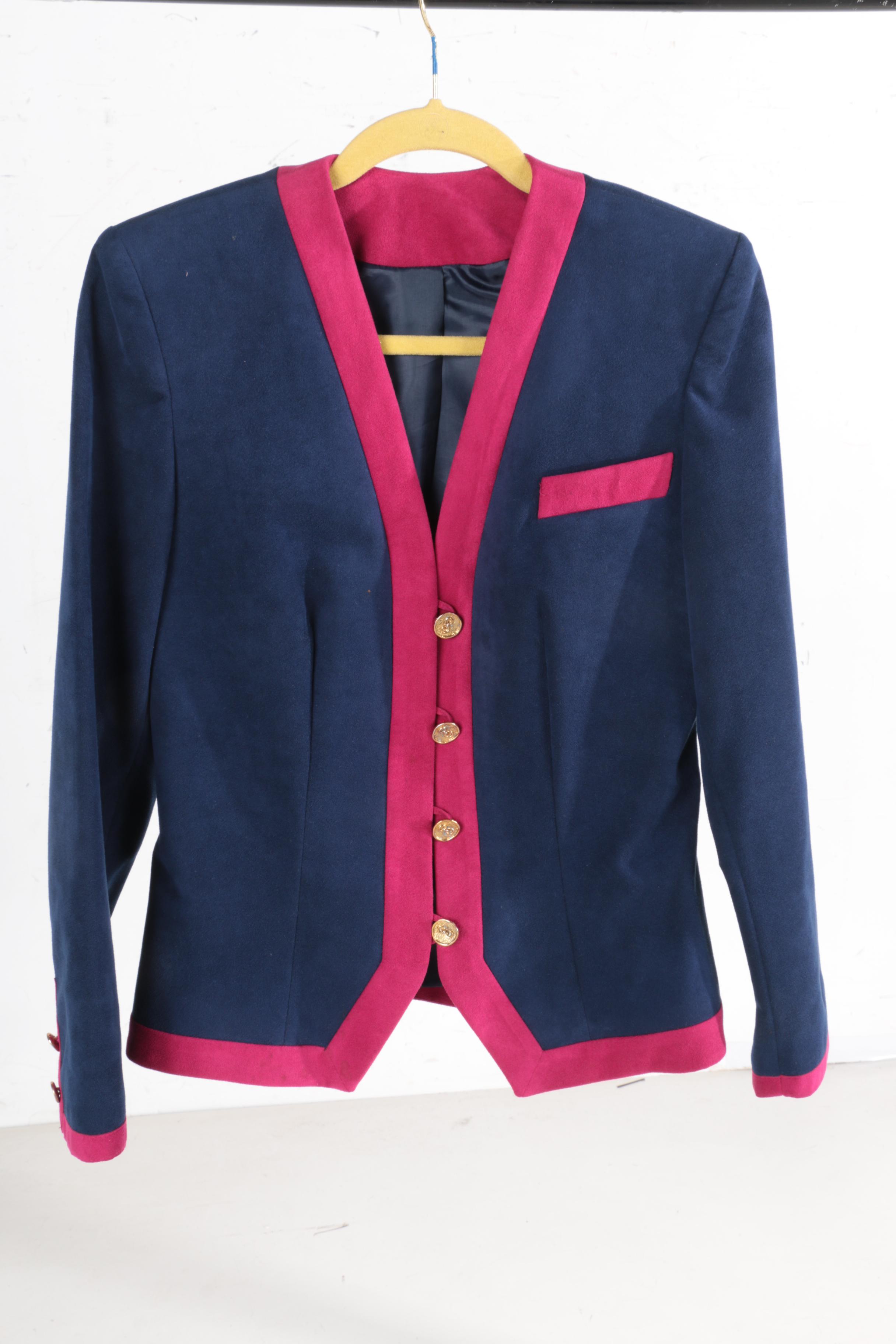 Women's Vintage Ultra Suede Skirt Suits