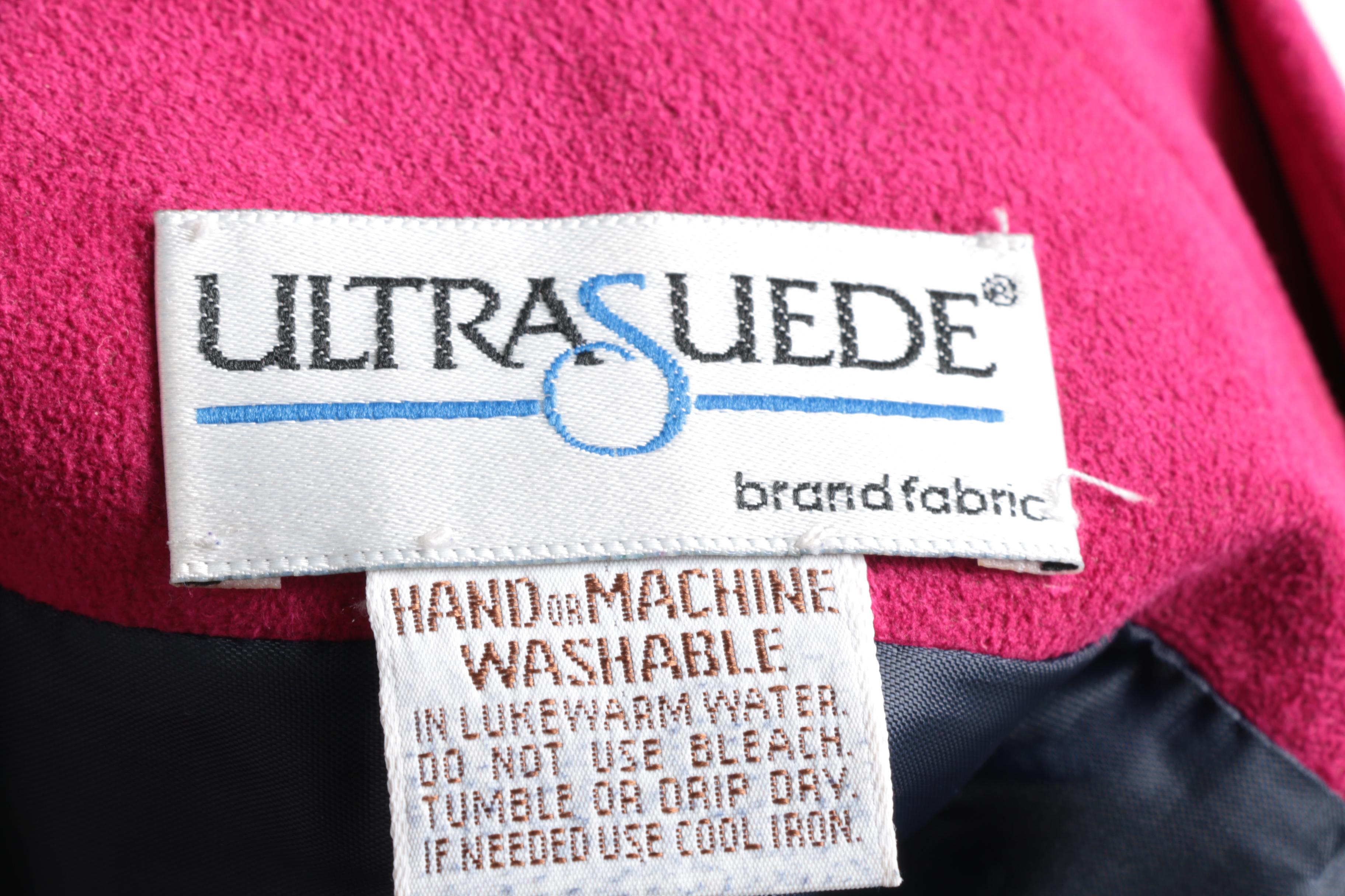 Women's Vintage Ultra Suede Skirt Suits