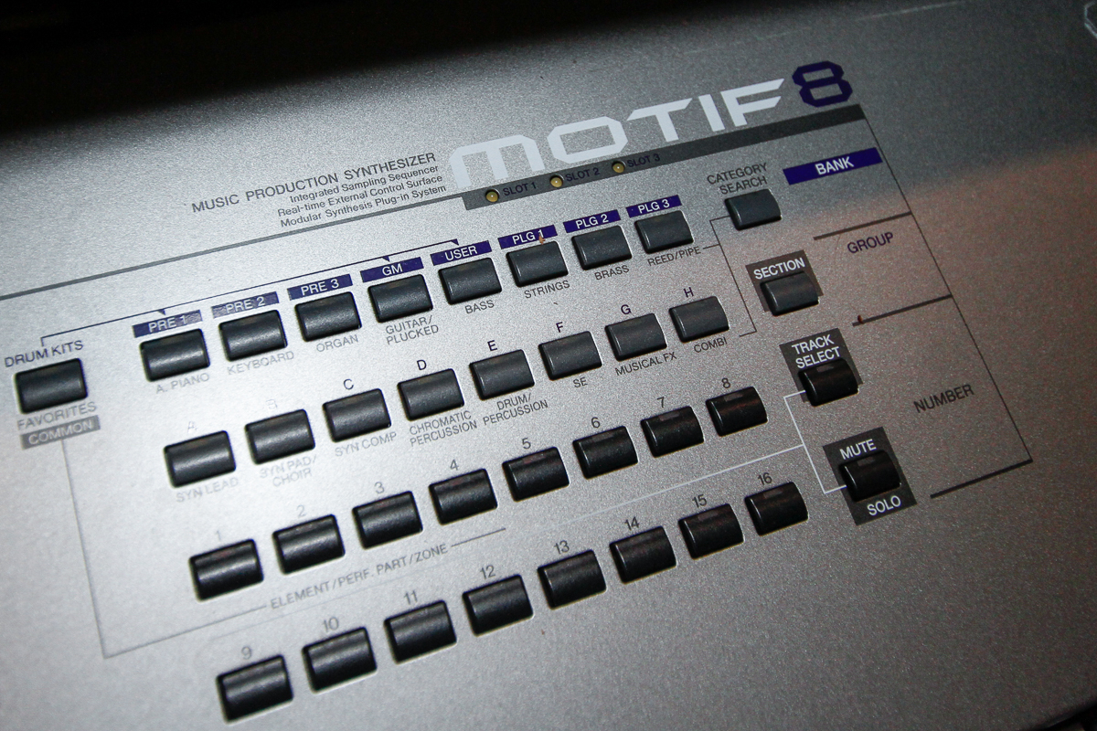 Yamaha Motif 8 Keyboard