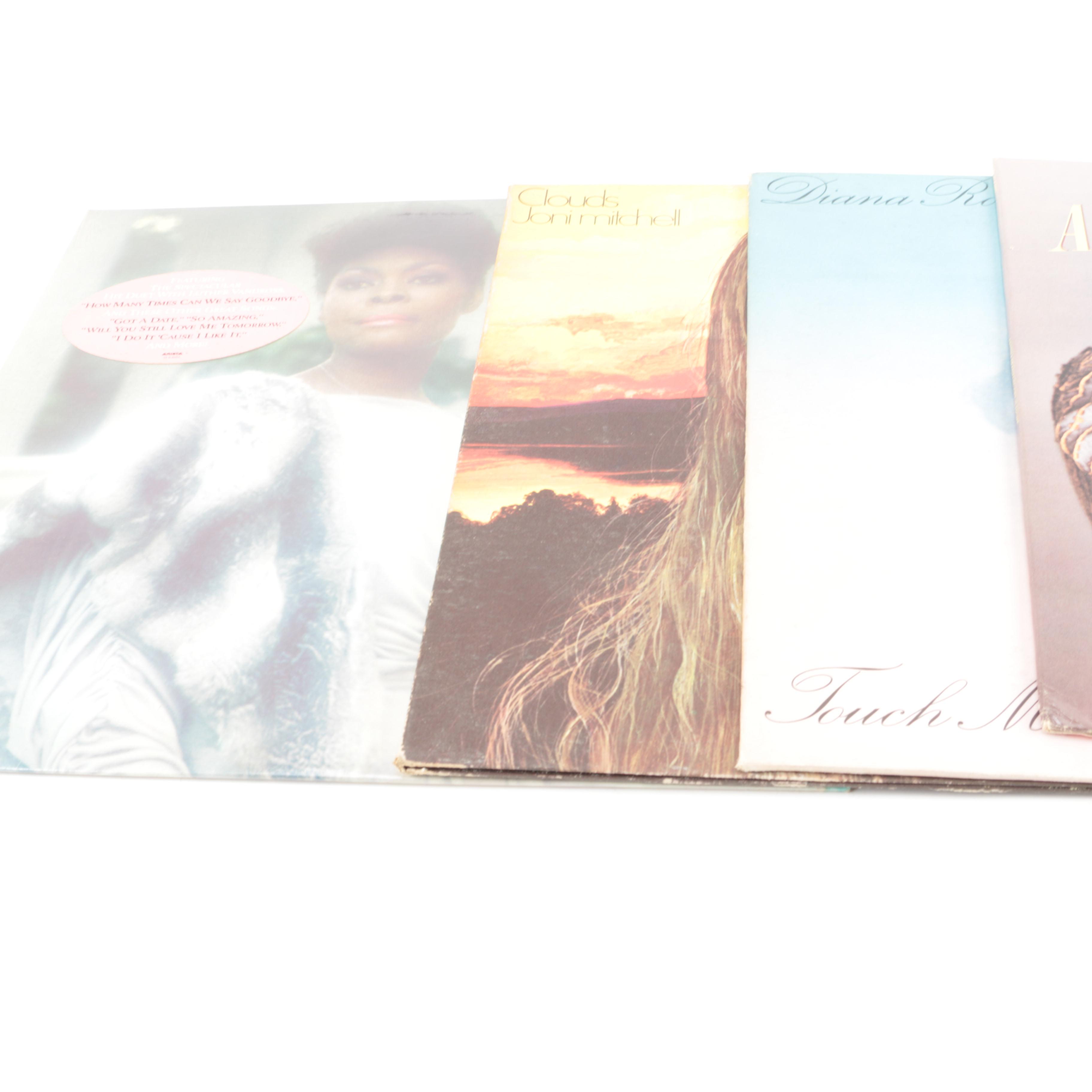 Diana Ross, Bette Midler, Aretha Franklin, Janis Joplin, and Other Vintage LPs