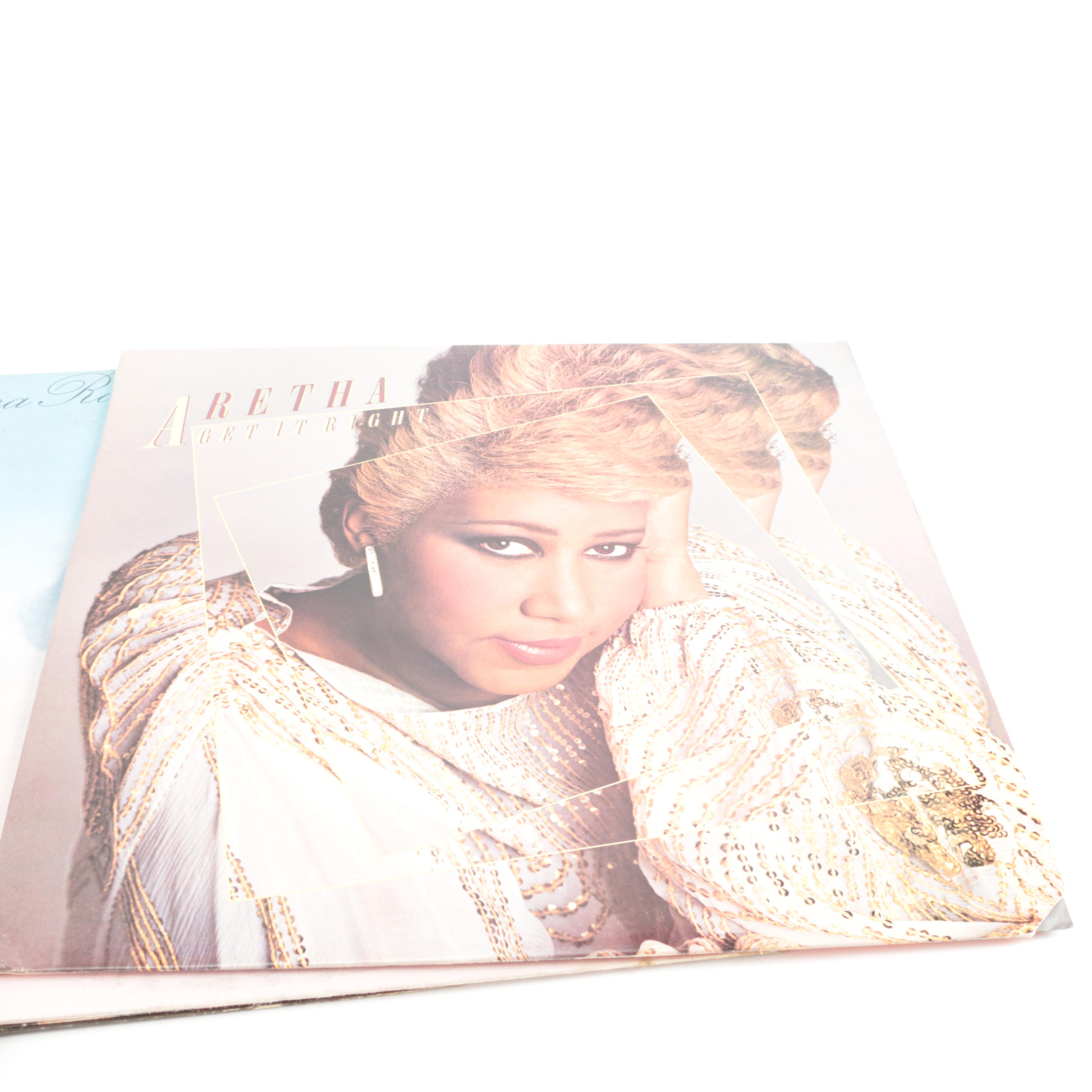 Diana Ross, Bette Midler, Aretha Franklin, Janis Joplin, and Other Vintage LPs