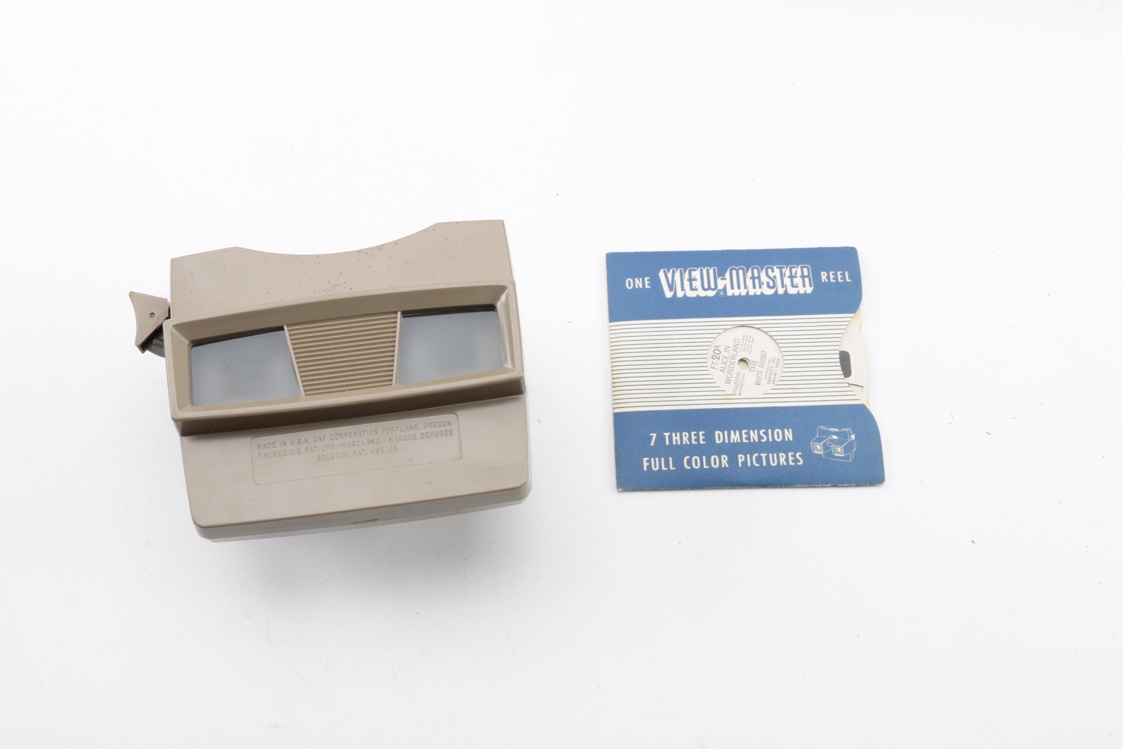 Vintage GAF View-Master with Slides