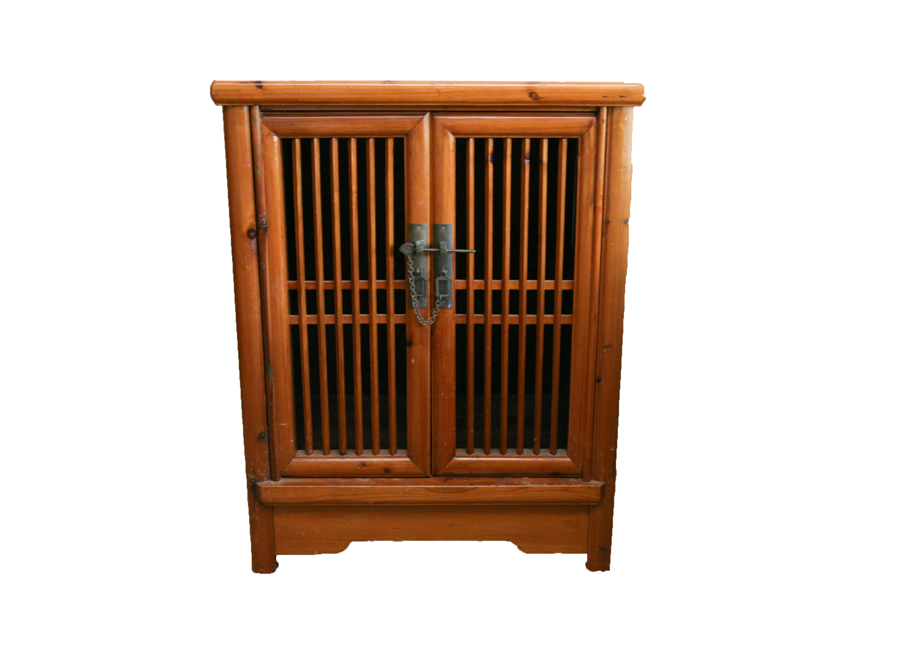 Vintage Knotty Pine Cabinet