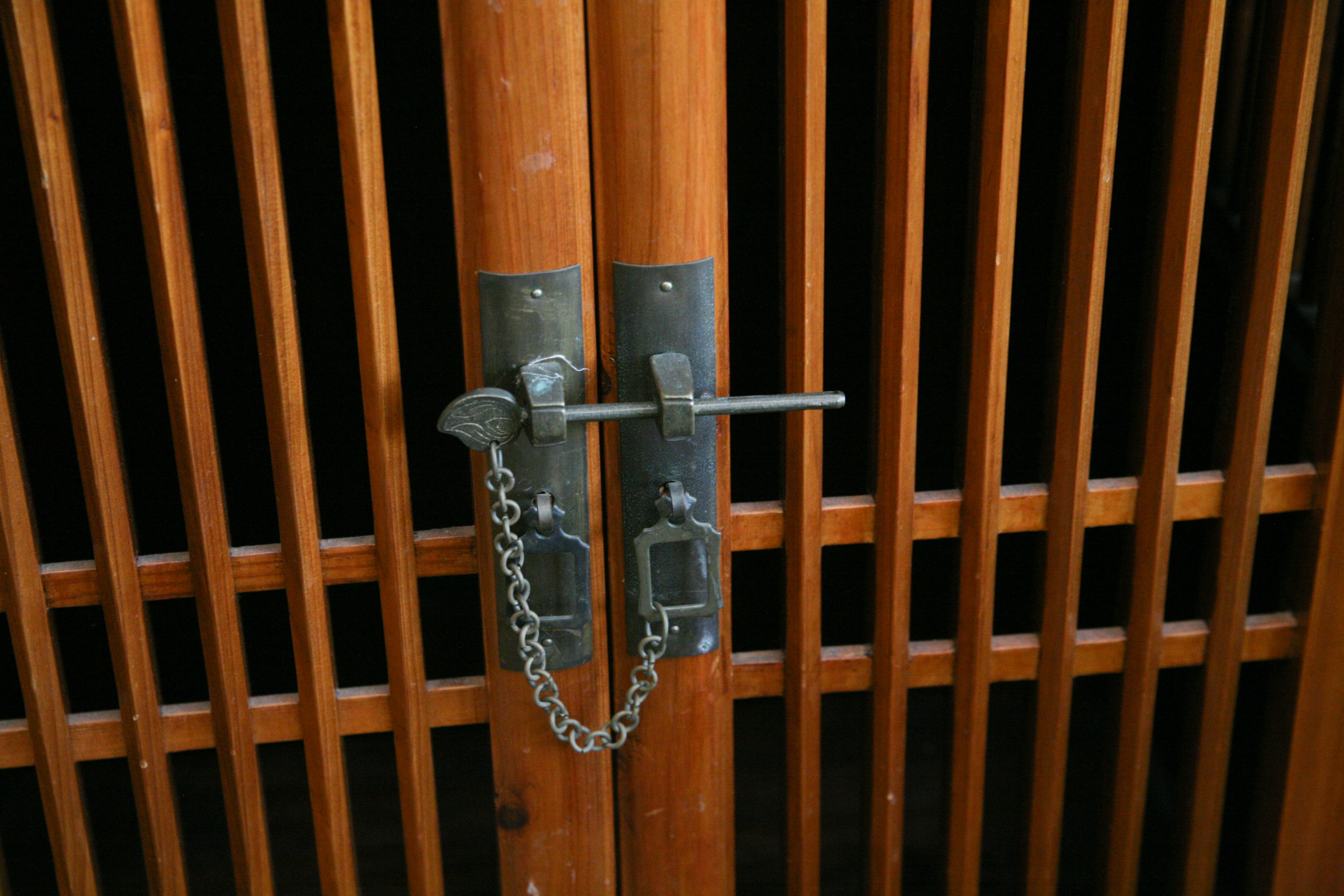 Vintage Knotty Pine Cabinet