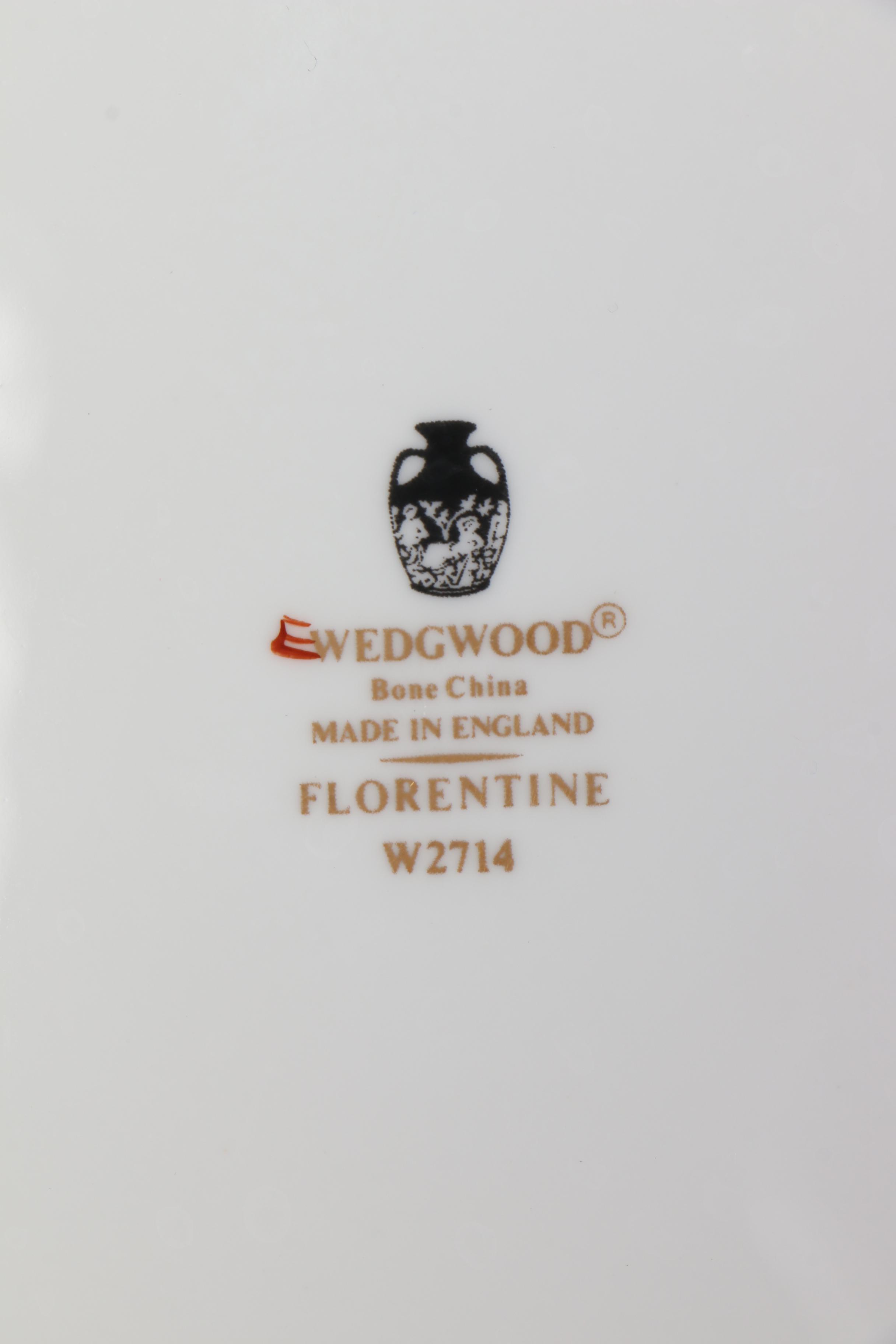 Wedgwood "Florentine" Bone China Tableware