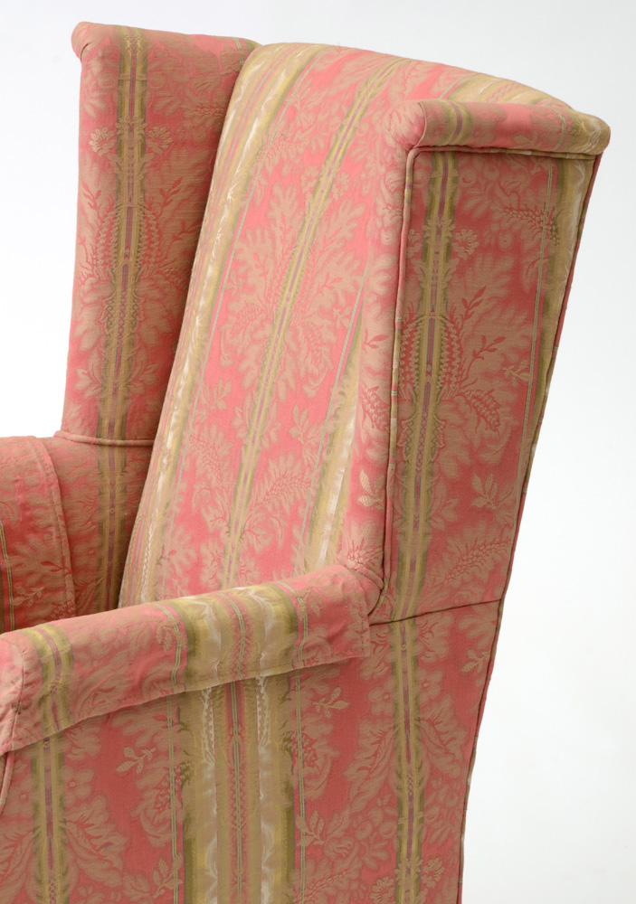 Hepplewhite Style Wing Chair