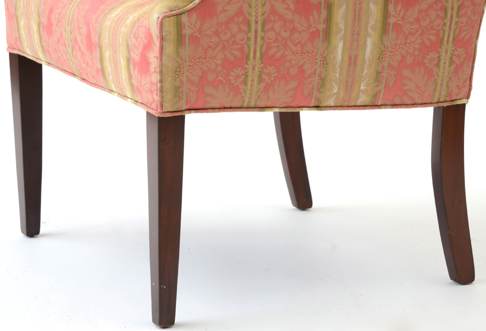 Hepplewhite Style Wing Chair