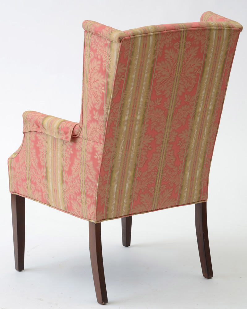 Hepplewhite Style Wing Chair