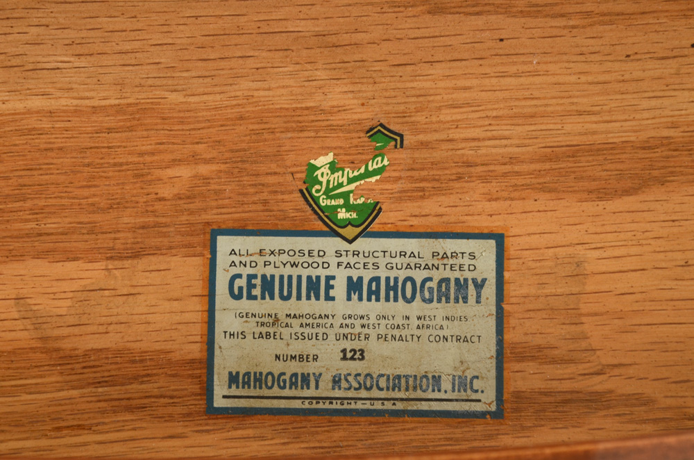 Hepplewhite Style Demilune Console Cabinet