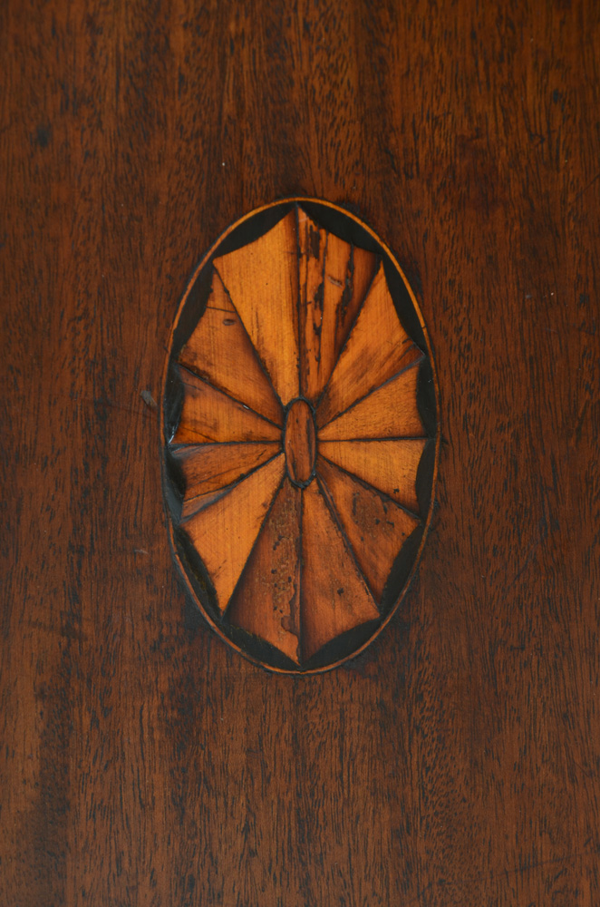 Vintage Oval Federal Style Tilt-Top Table by Paine Furniture