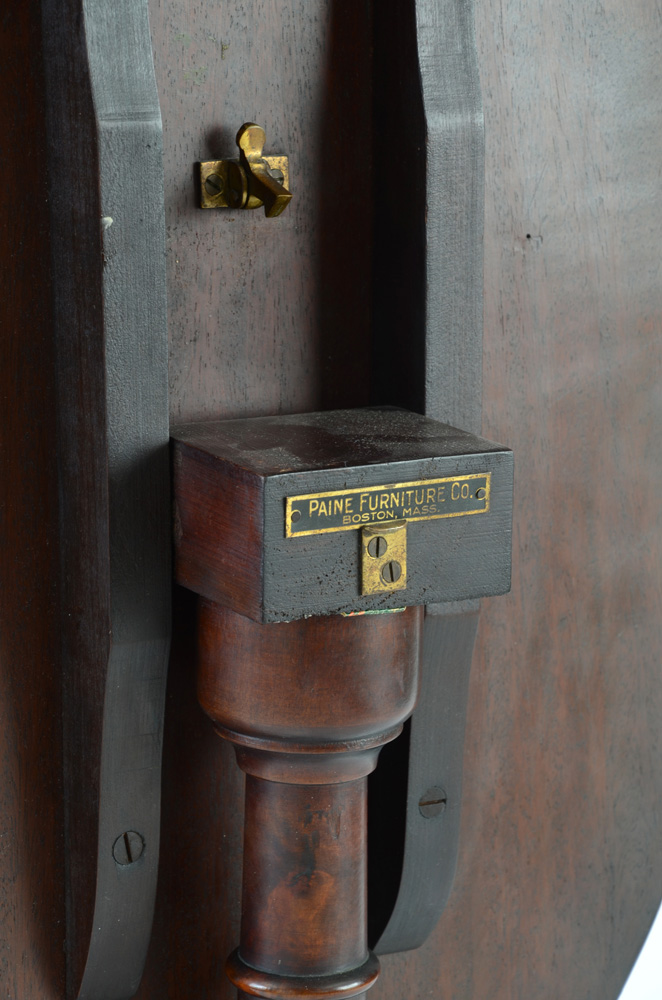 Vintage Oval Federal Style Tilt-Top Table by Paine Furniture