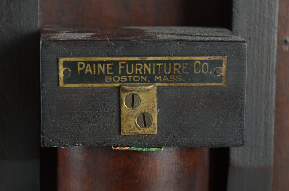 Vintage Oval Federal Style Tilt-Top Table by Paine Furniture