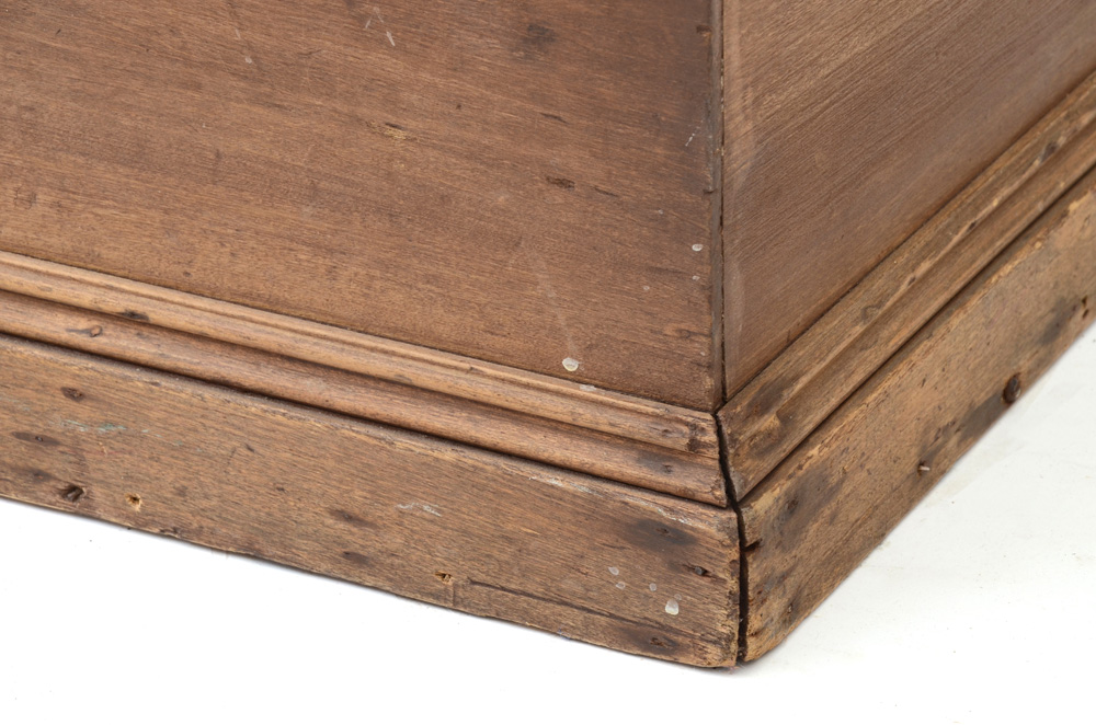 Antique Walnut Storage Chest