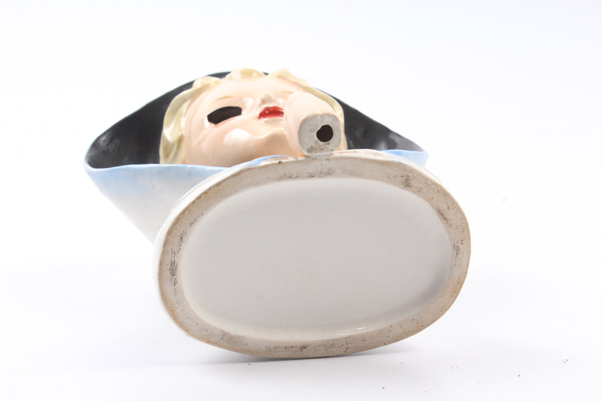 Mid-Century Lady Head Vases