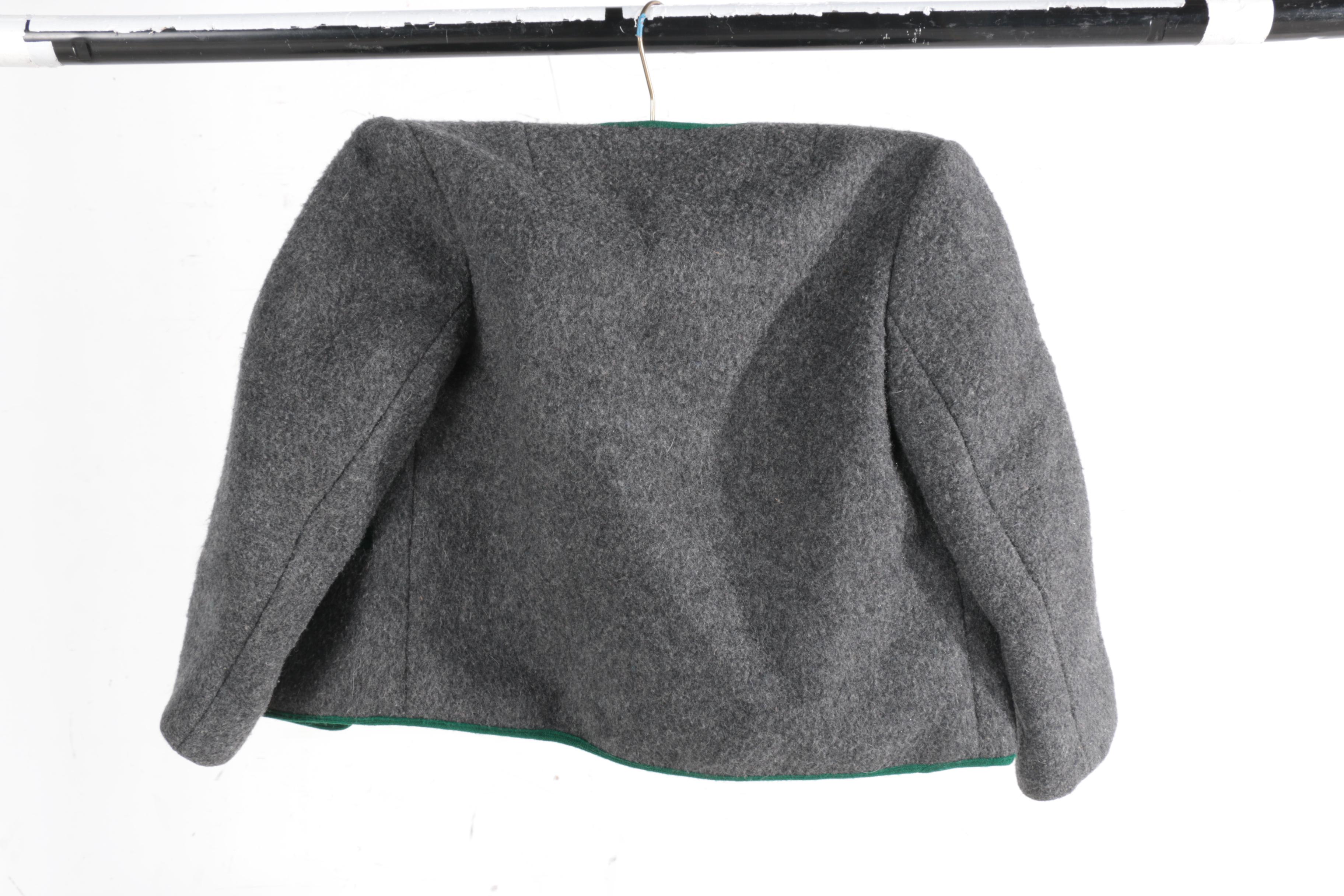 Children's Vintage Woolen Coats and Matching Hat