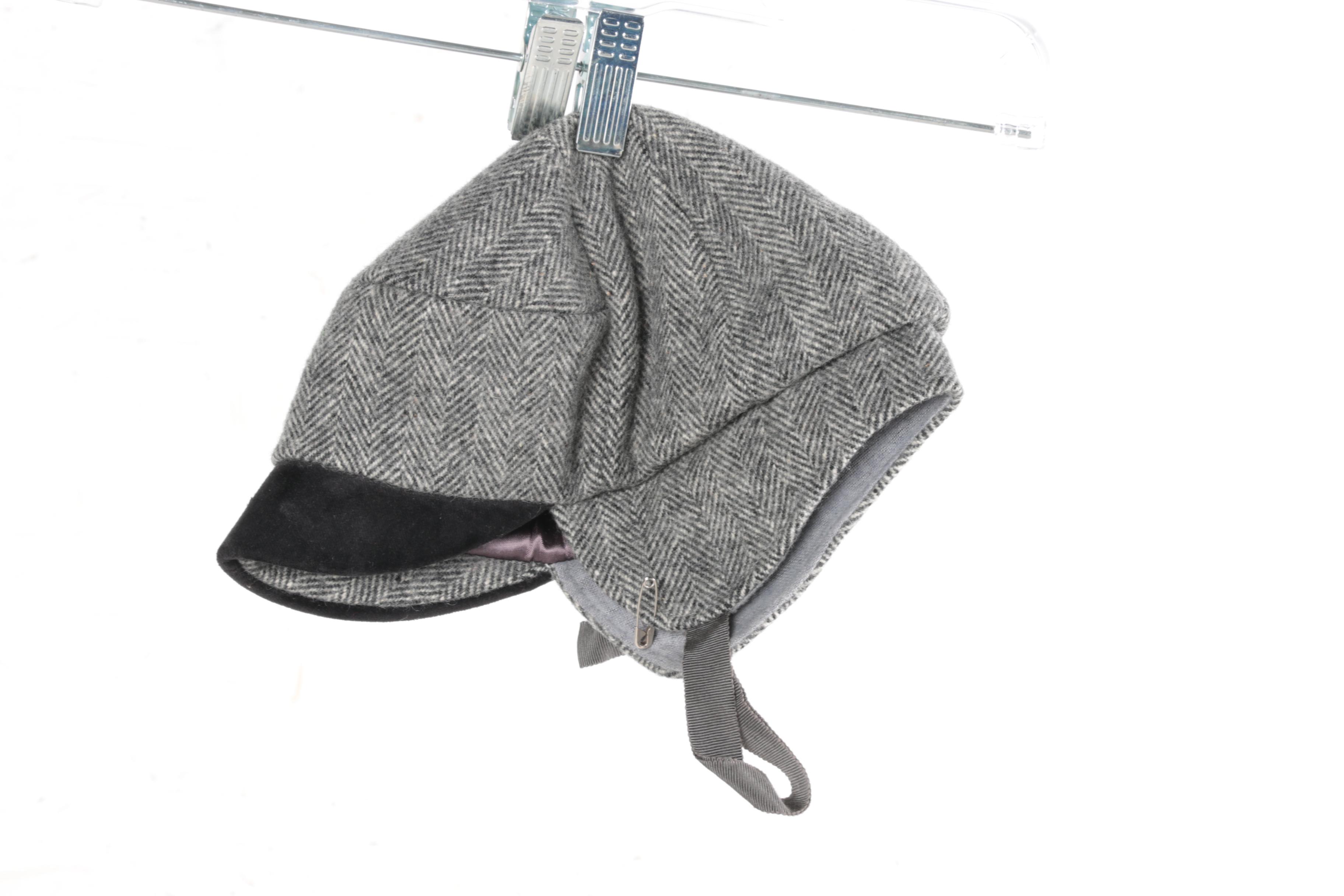 Children's Vintage Woolen Coats and Matching Hat