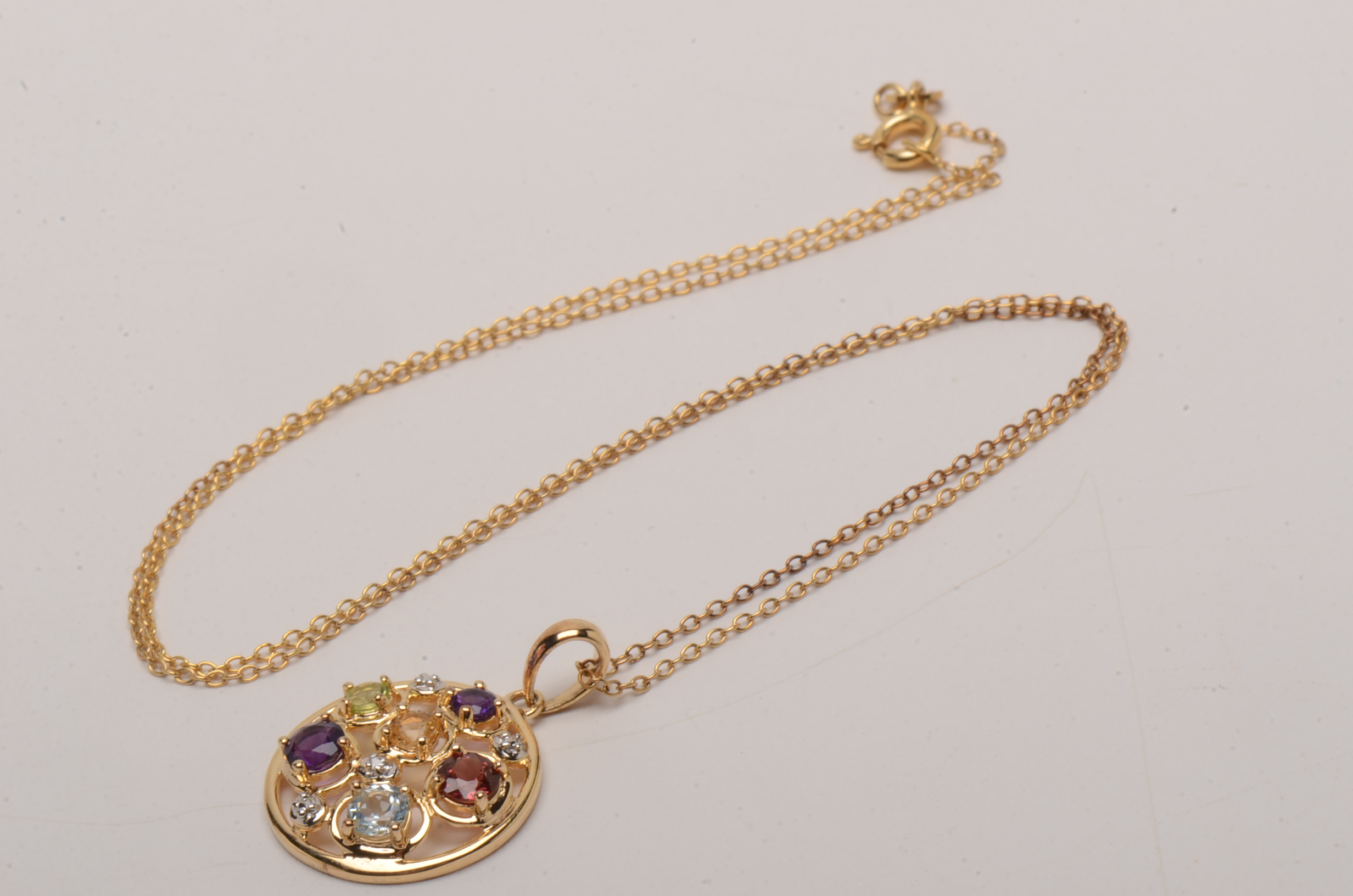 Sterling Silver and Gemstone Dress Jewelry