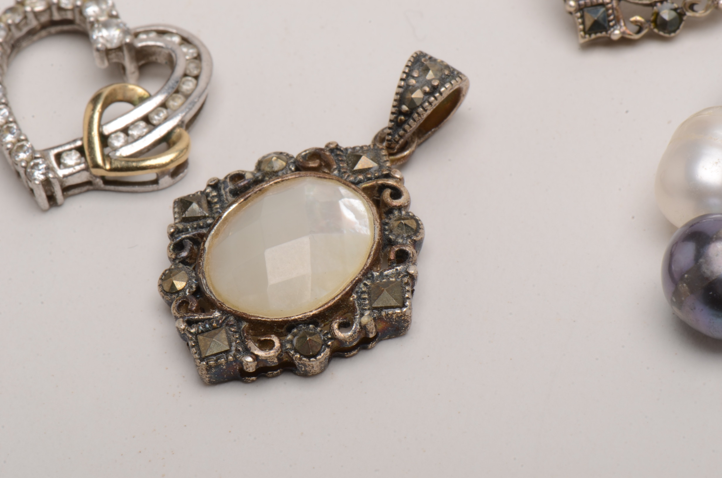 Sterling Silver Costume Jewelry Assortment