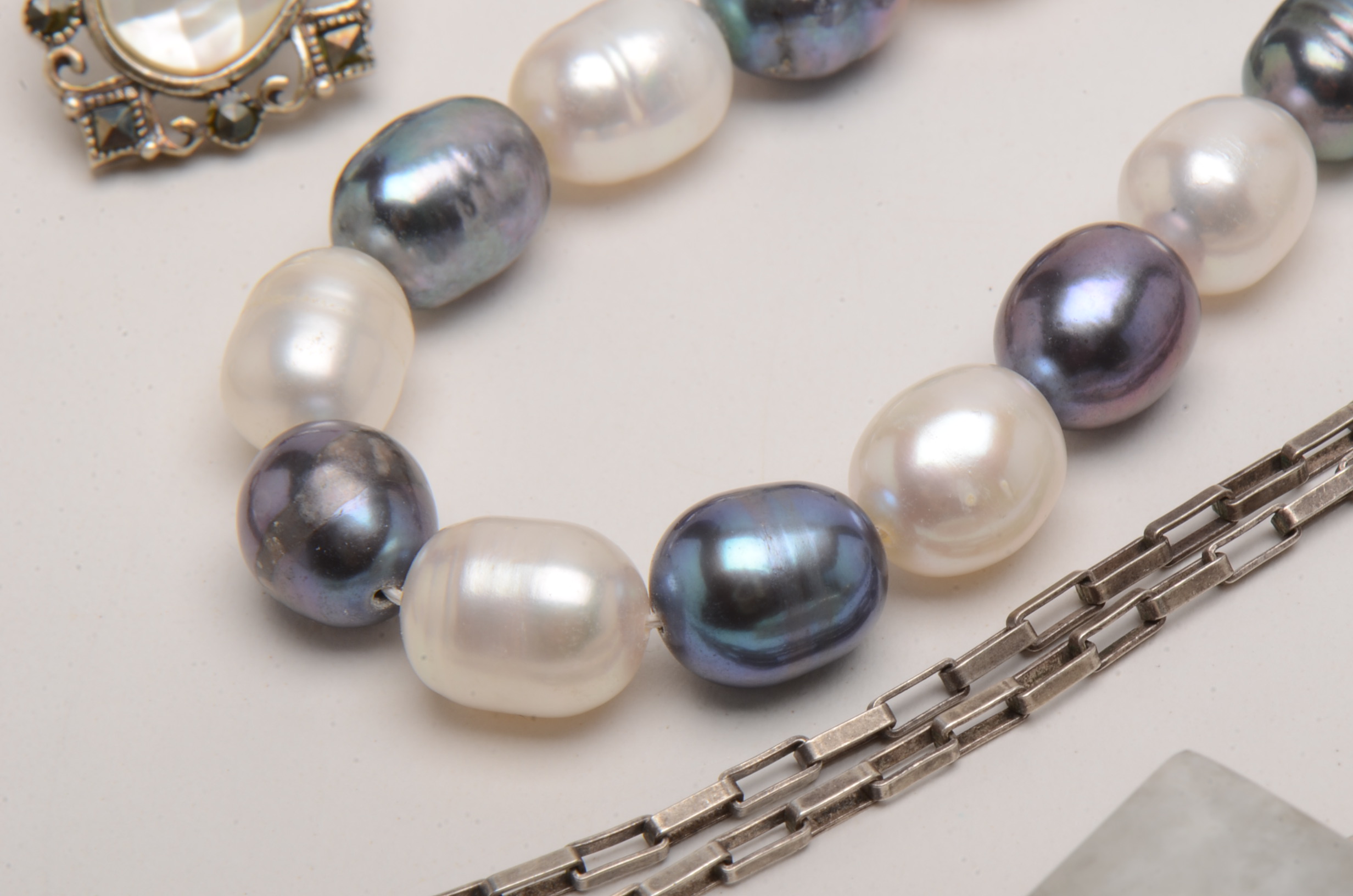 Sterling Silver Costume Jewelry Assortment