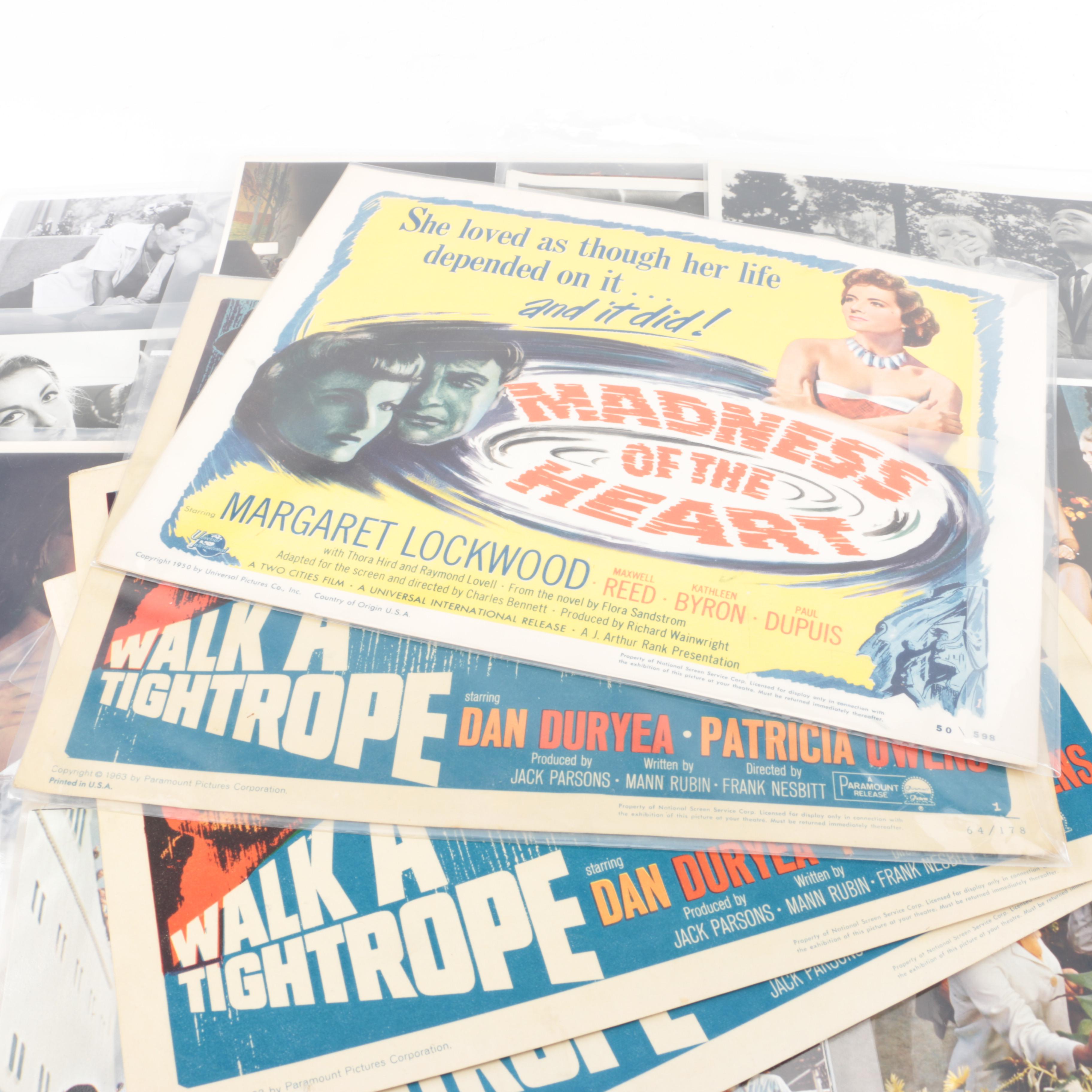 Assorted Vintage Lobby Cards Featuring Jane Fonda