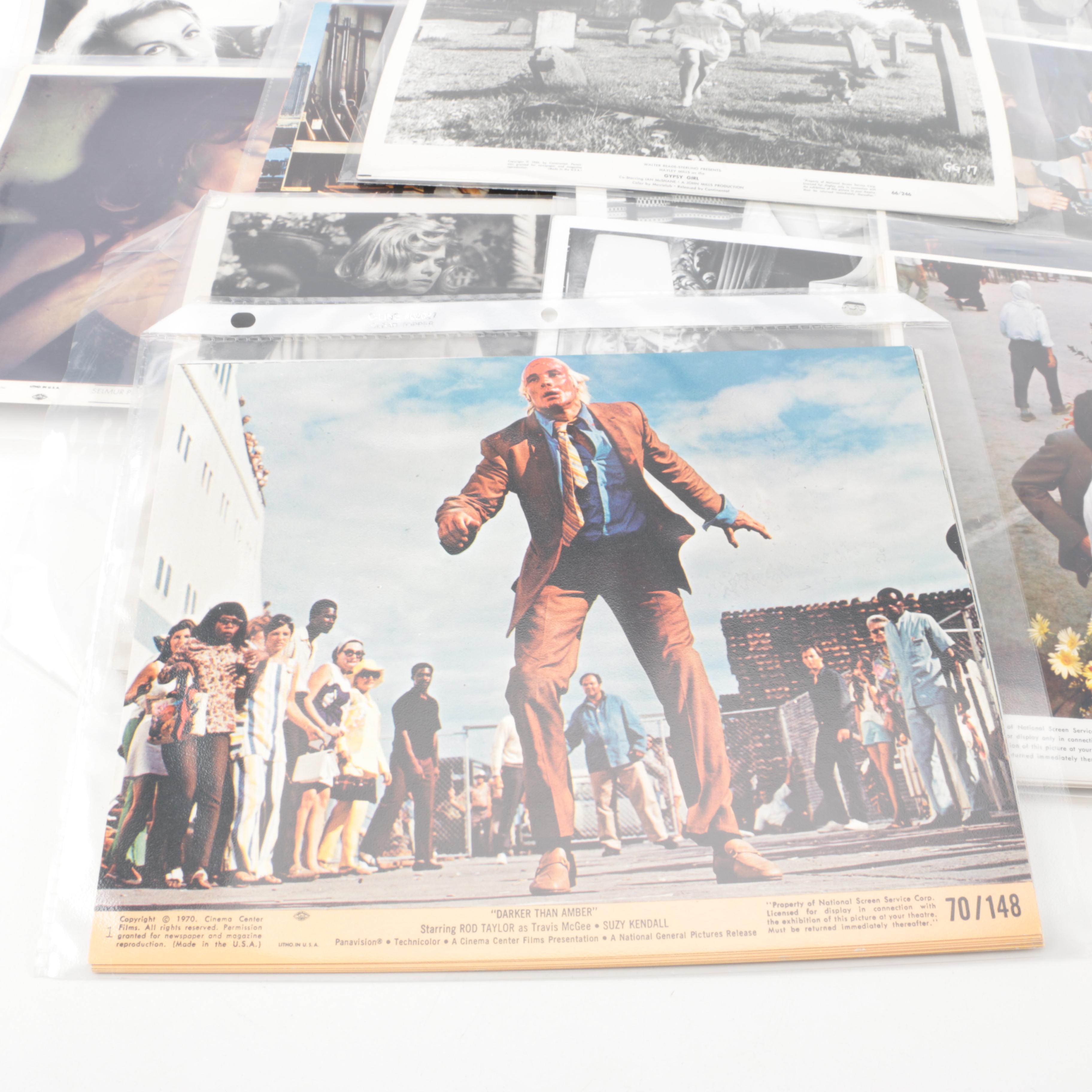 Assorted Vintage Lobby Cards Featuring Jane Fonda