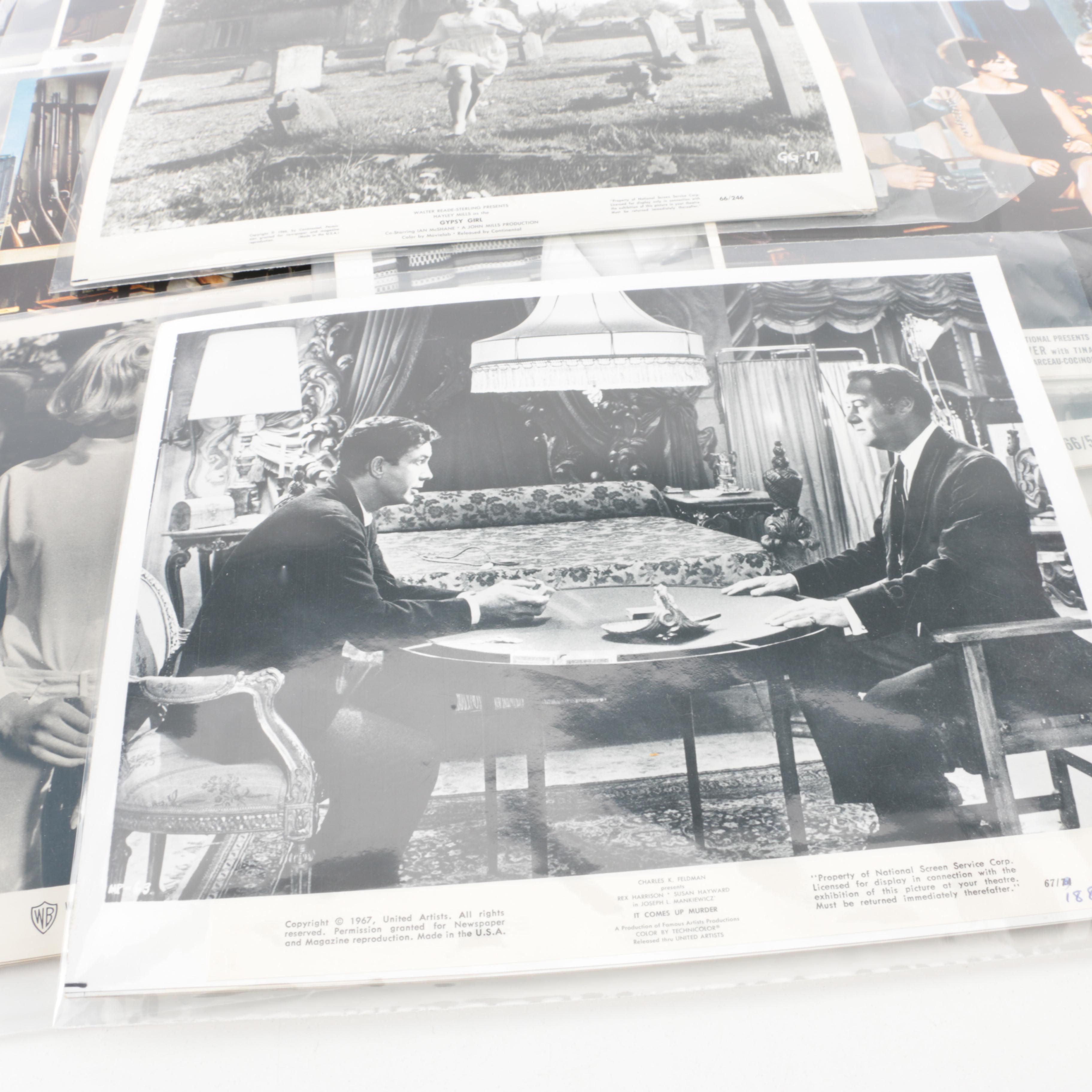 Assorted Vintage Lobby Cards Featuring Jane Fonda