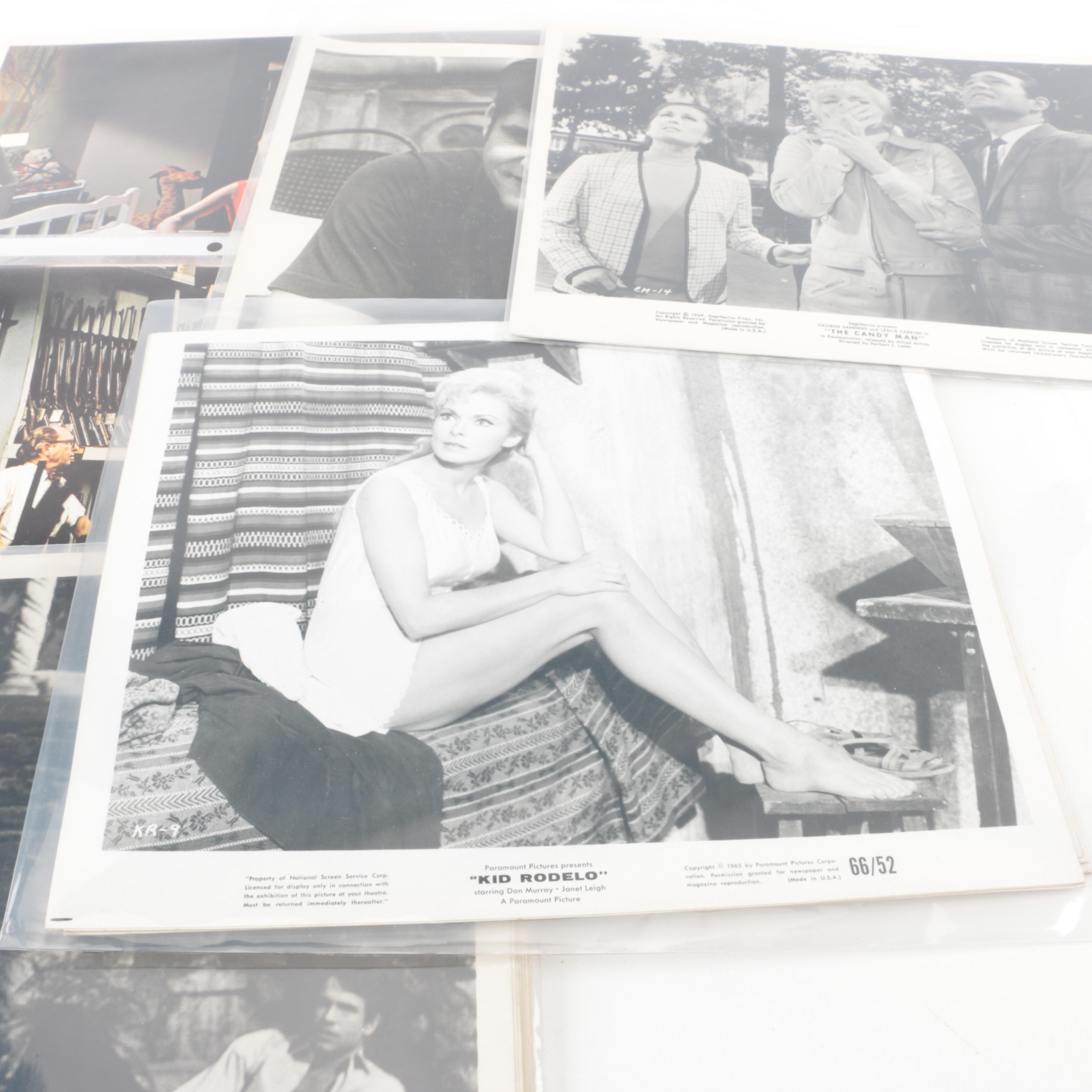 Assorted Vintage Lobby Cards Featuring Jane Fonda