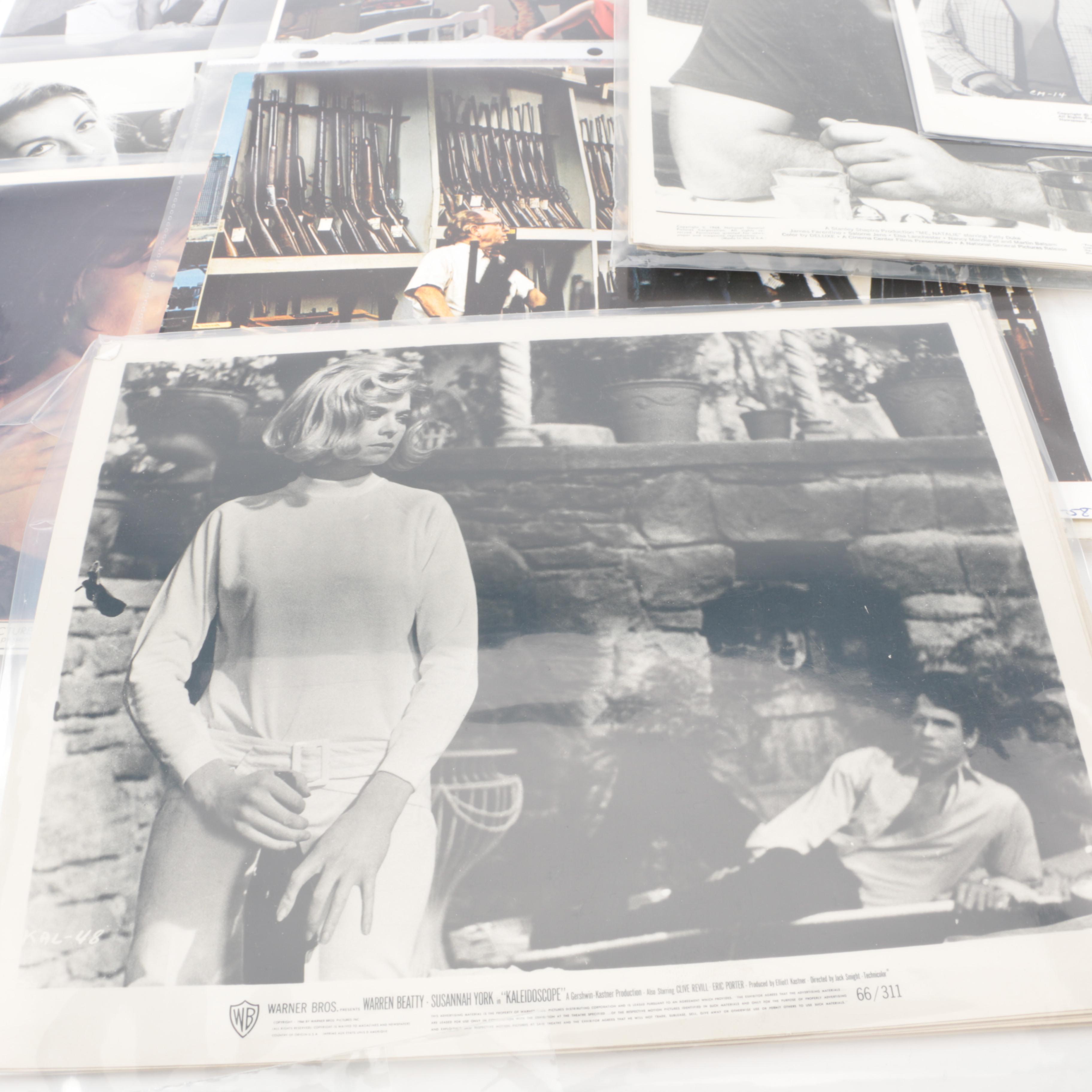 Assorted Vintage Lobby Cards Featuring Jane Fonda