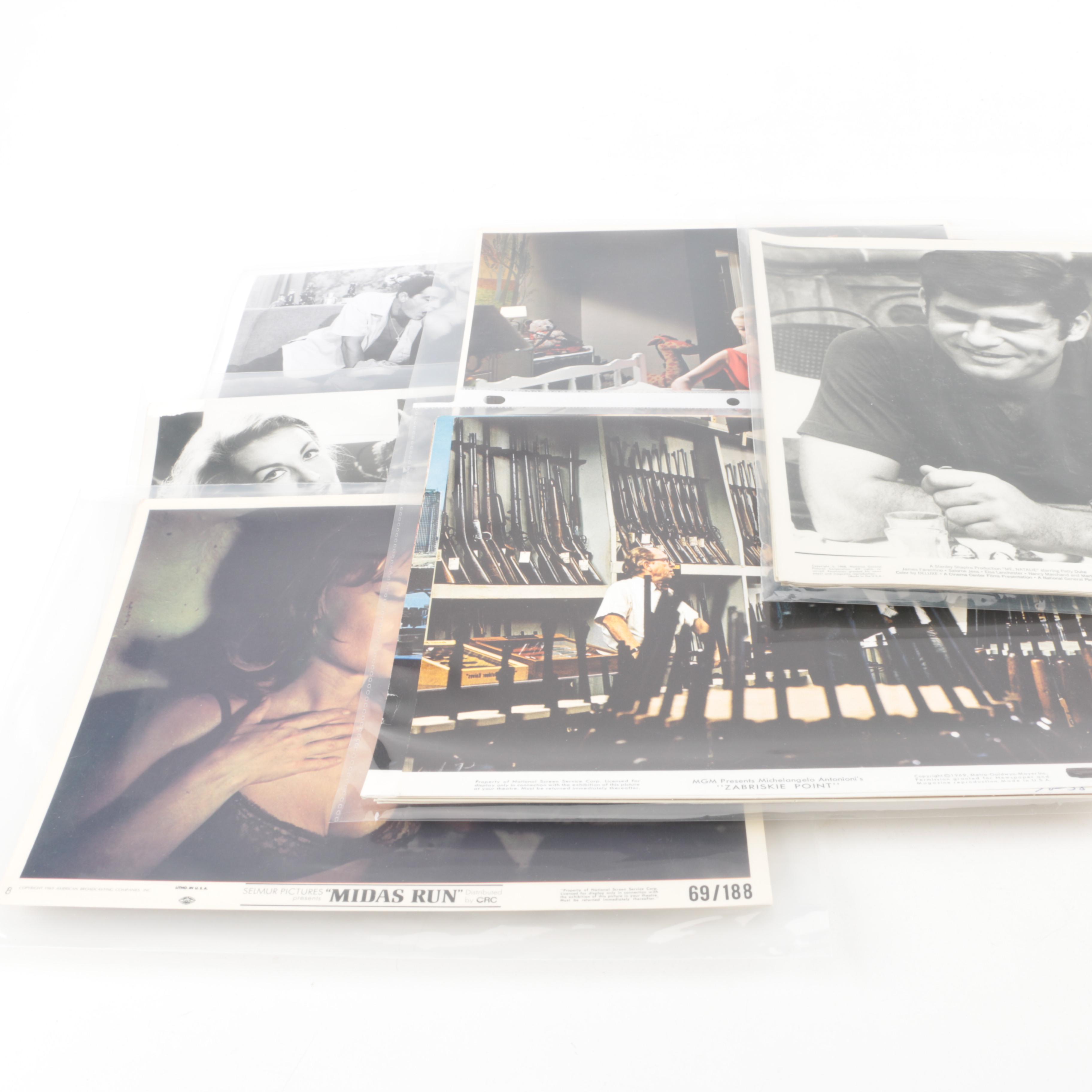 Assorted Vintage Lobby Cards Featuring Jane Fonda