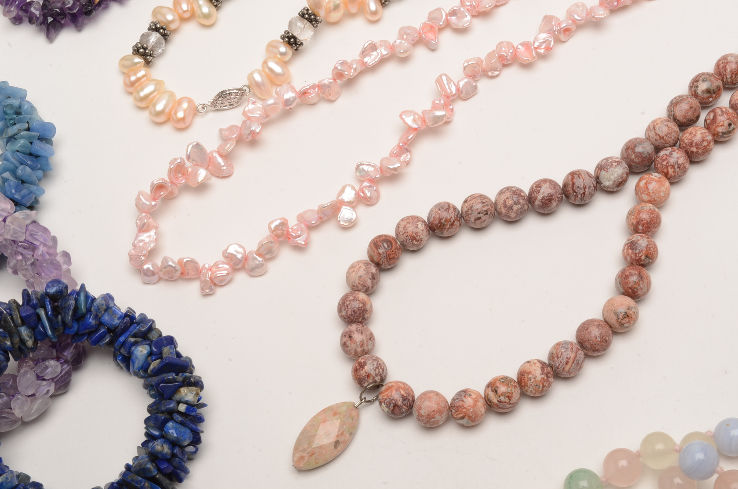 Natural Stone Bracelets and Necklaces