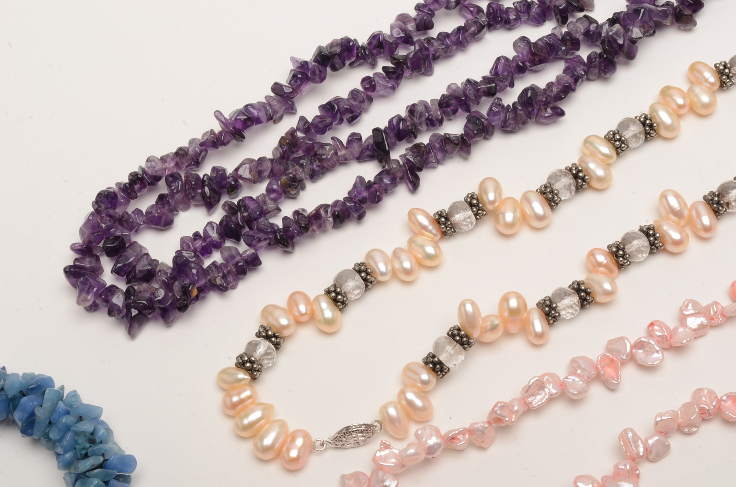 Natural Stone Bracelets and Necklaces