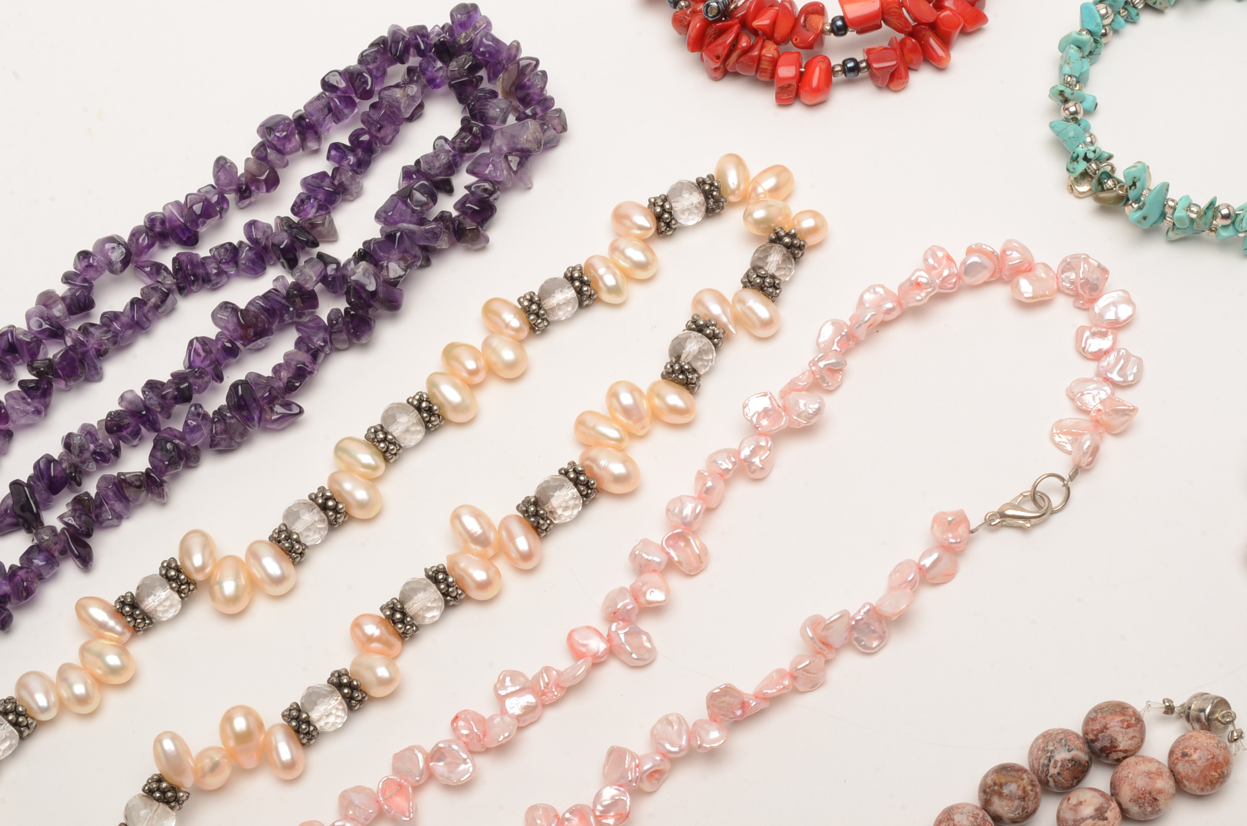 Natural Stone Bracelets and Necklaces