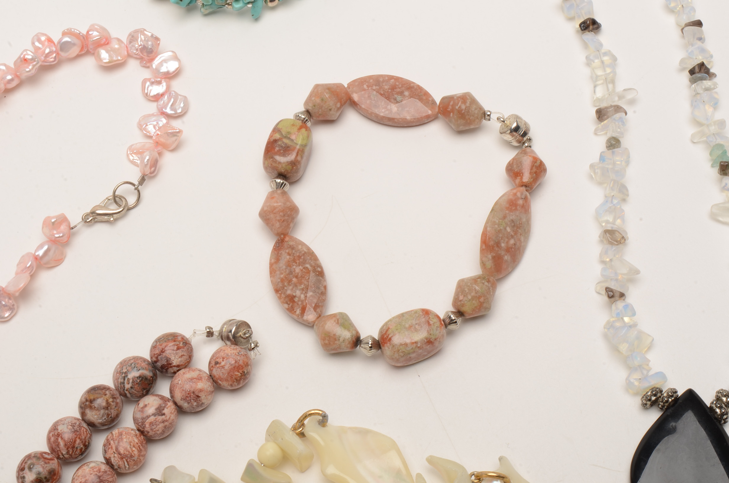Natural Stone Bracelets and Necklaces