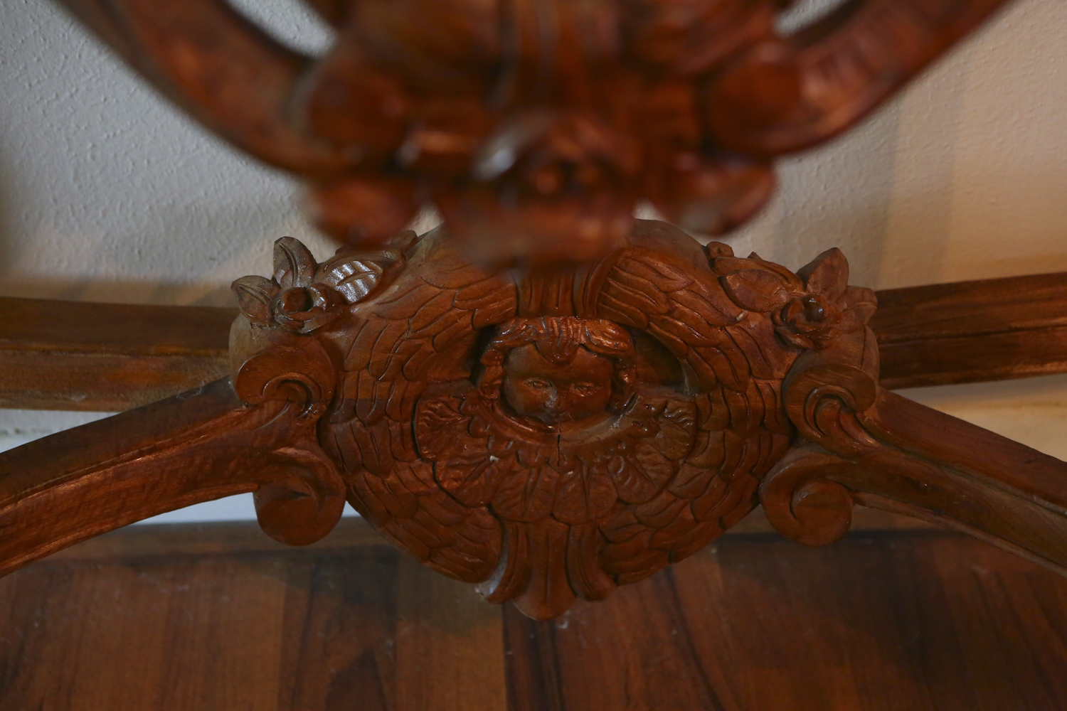Louis XIV Style Carved Console Table