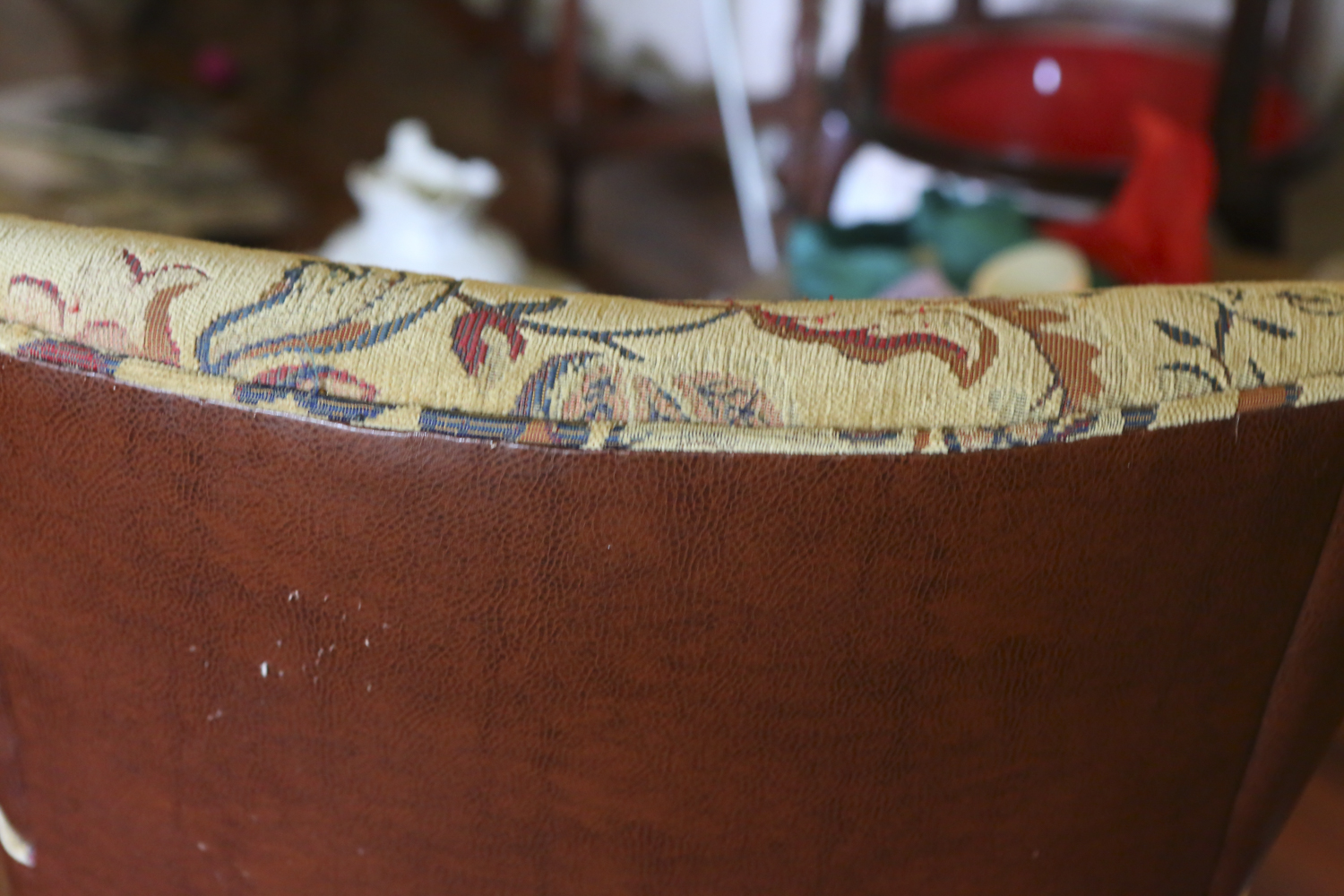 Upholstered Wingback Chair