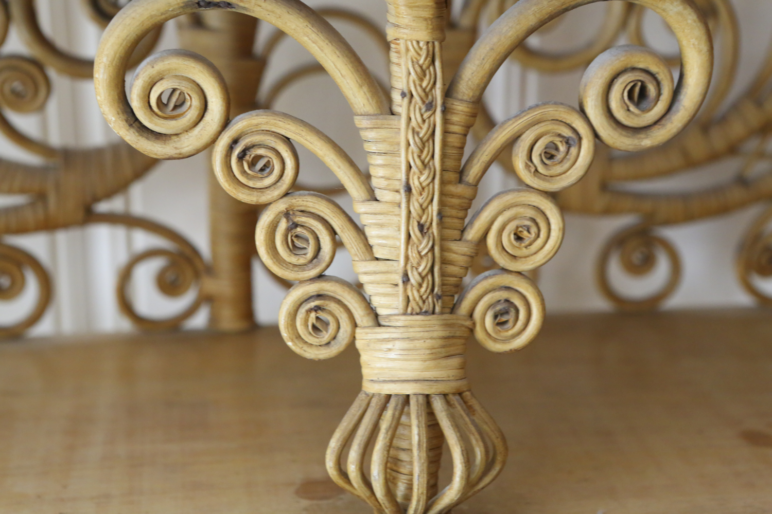 Victorian Wicker Etagere