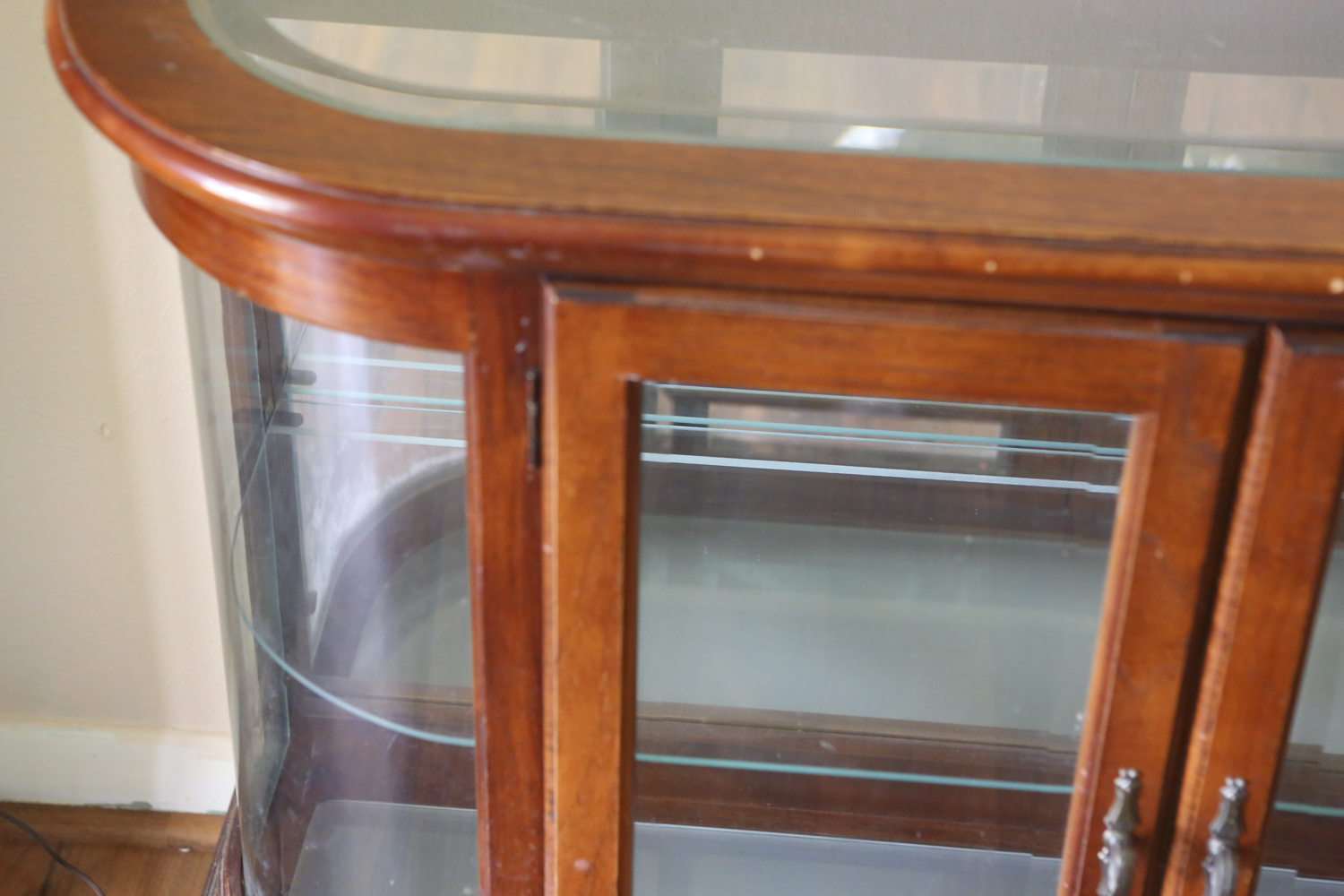 Demilune Display Credenza