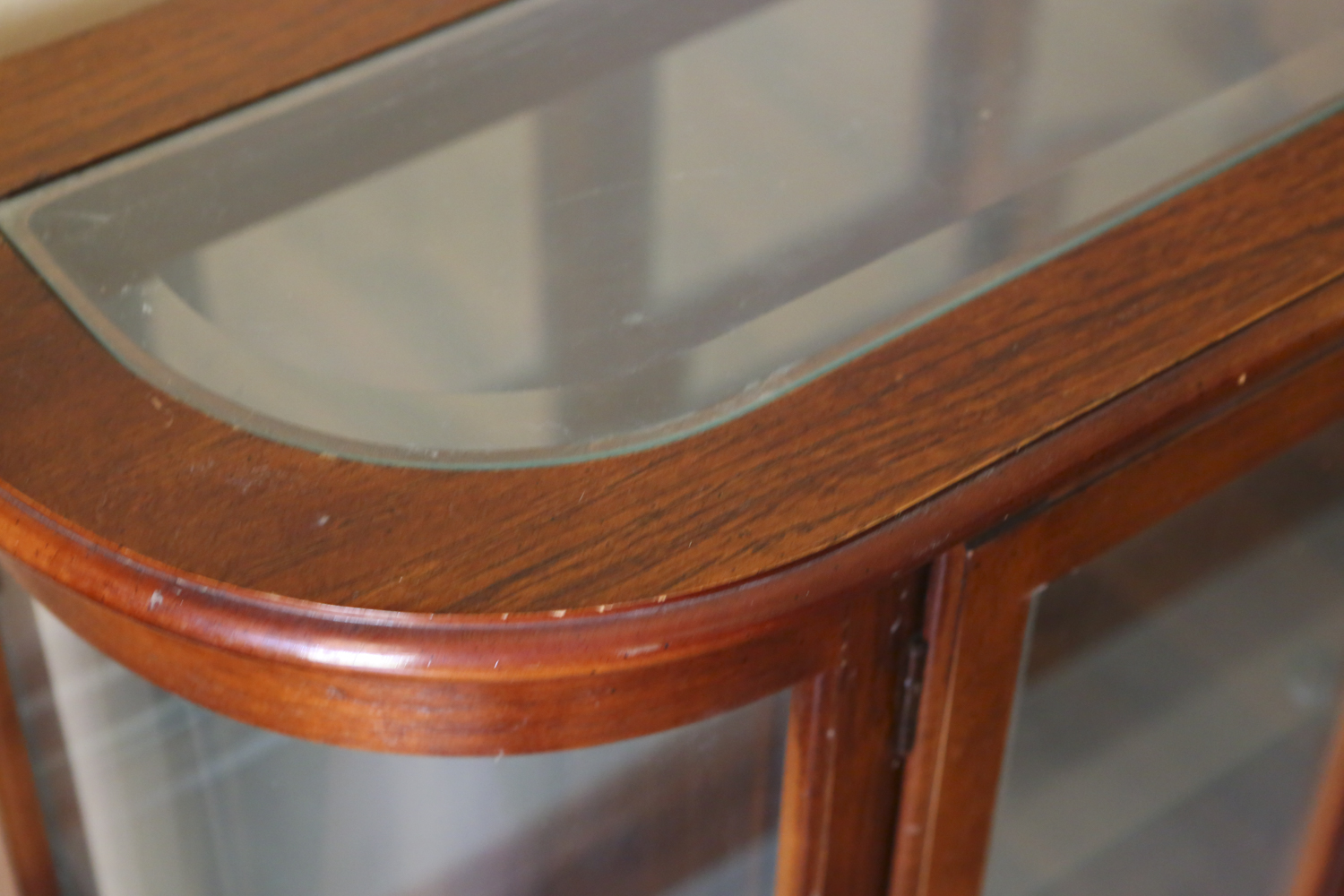 Demilune Display Credenza